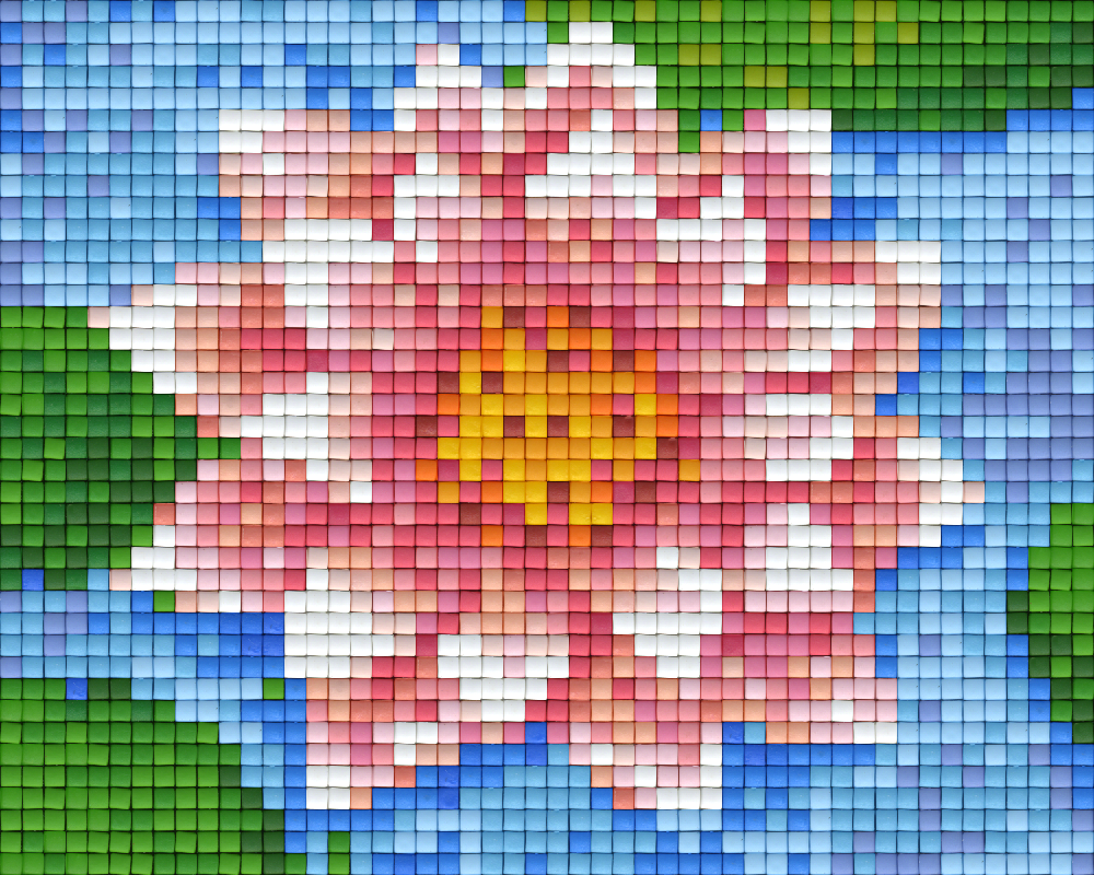 Pixelhobby Klassik Vorlage - Seerose