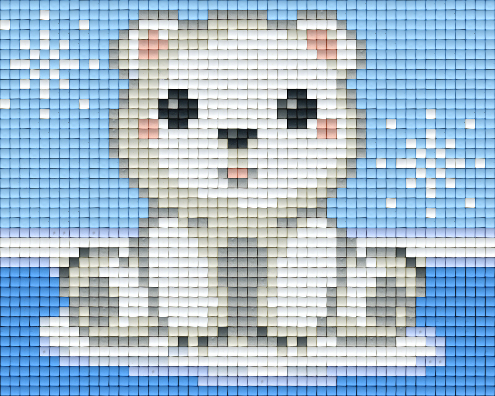 Pixel Klassik Set - Eisbär