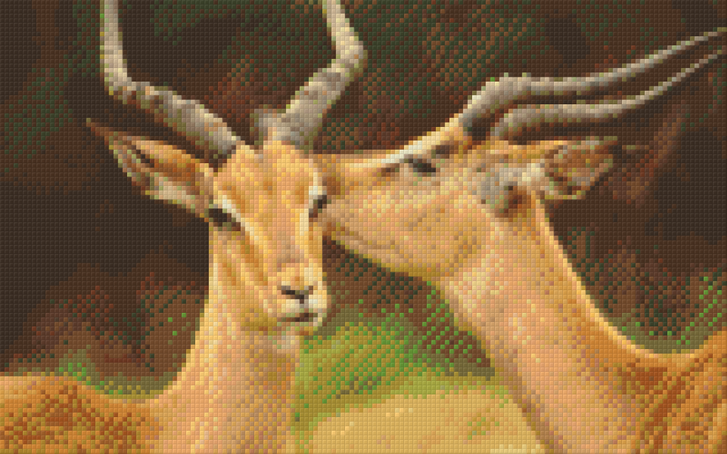 Pixelhobby Klassik Vorlage - Steinbock