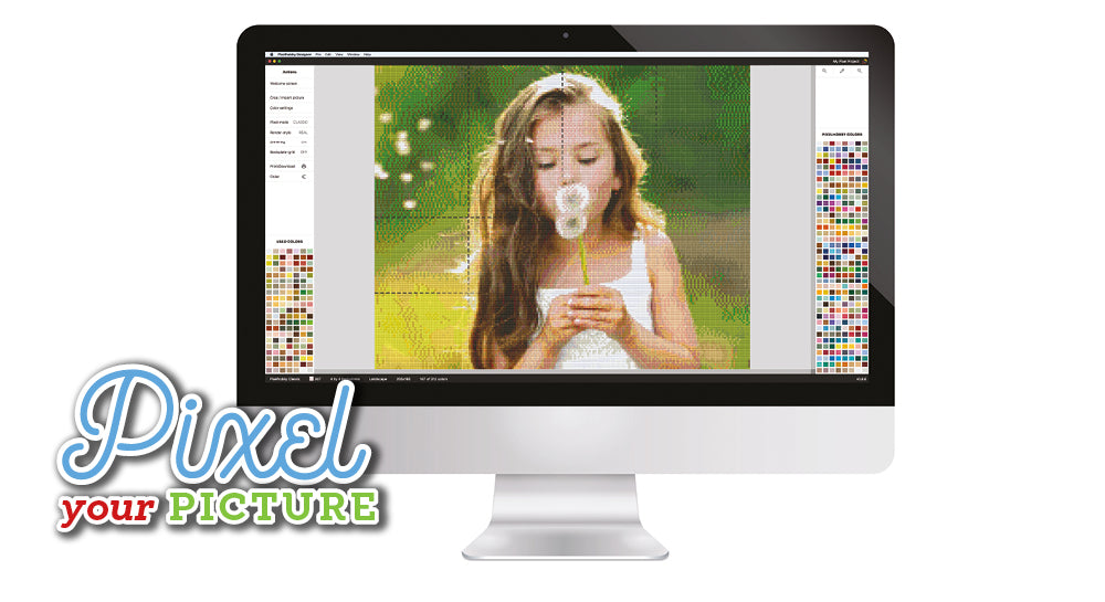 Erstelle dein eigenes Bild in Pixelhobby!