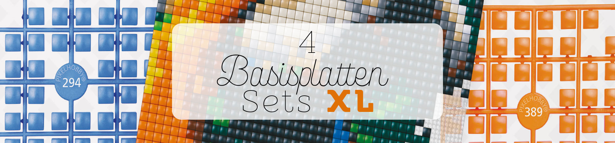4 Basisplatten Sets XL