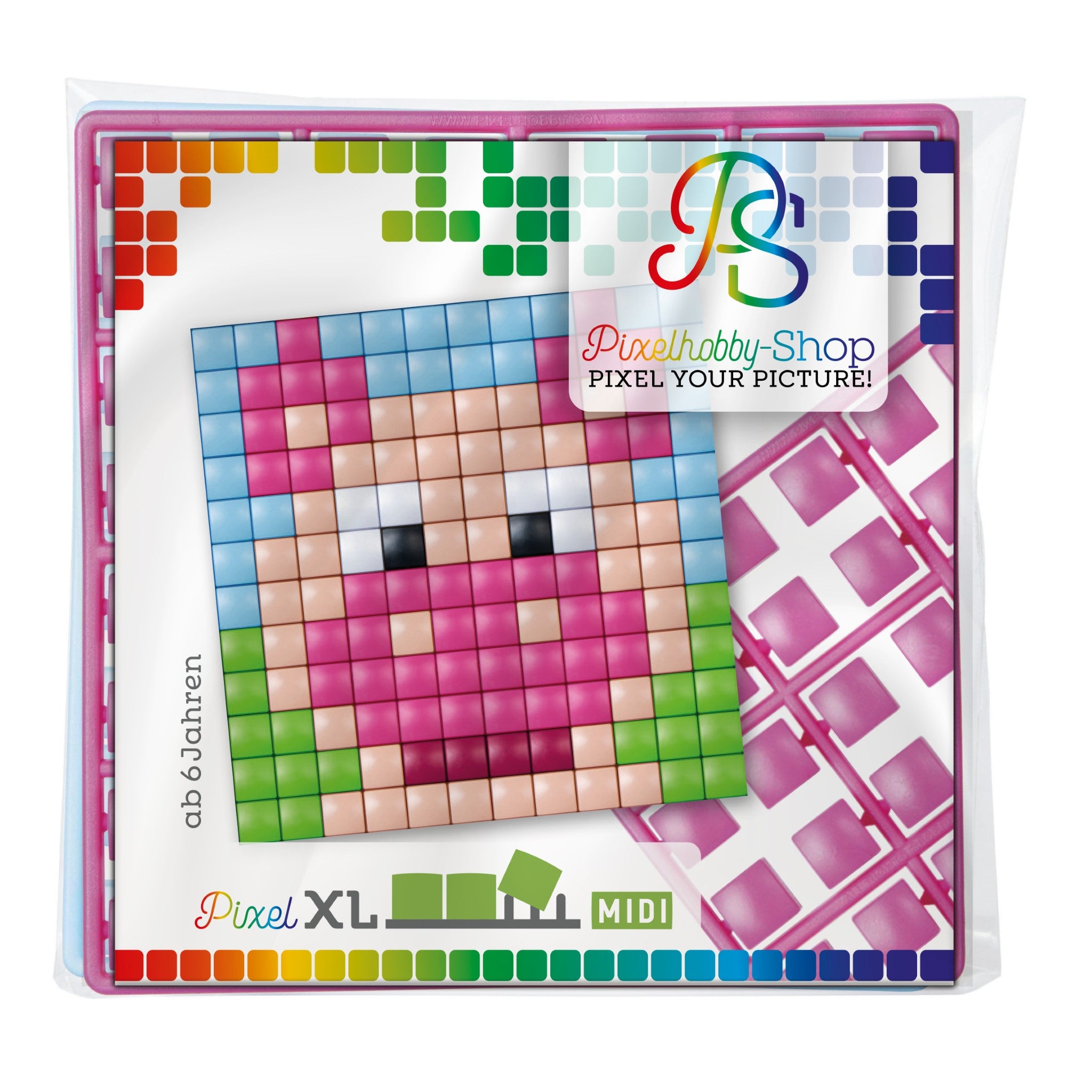 Pixelhobby XL (Midi) Magnet Set - Schwein