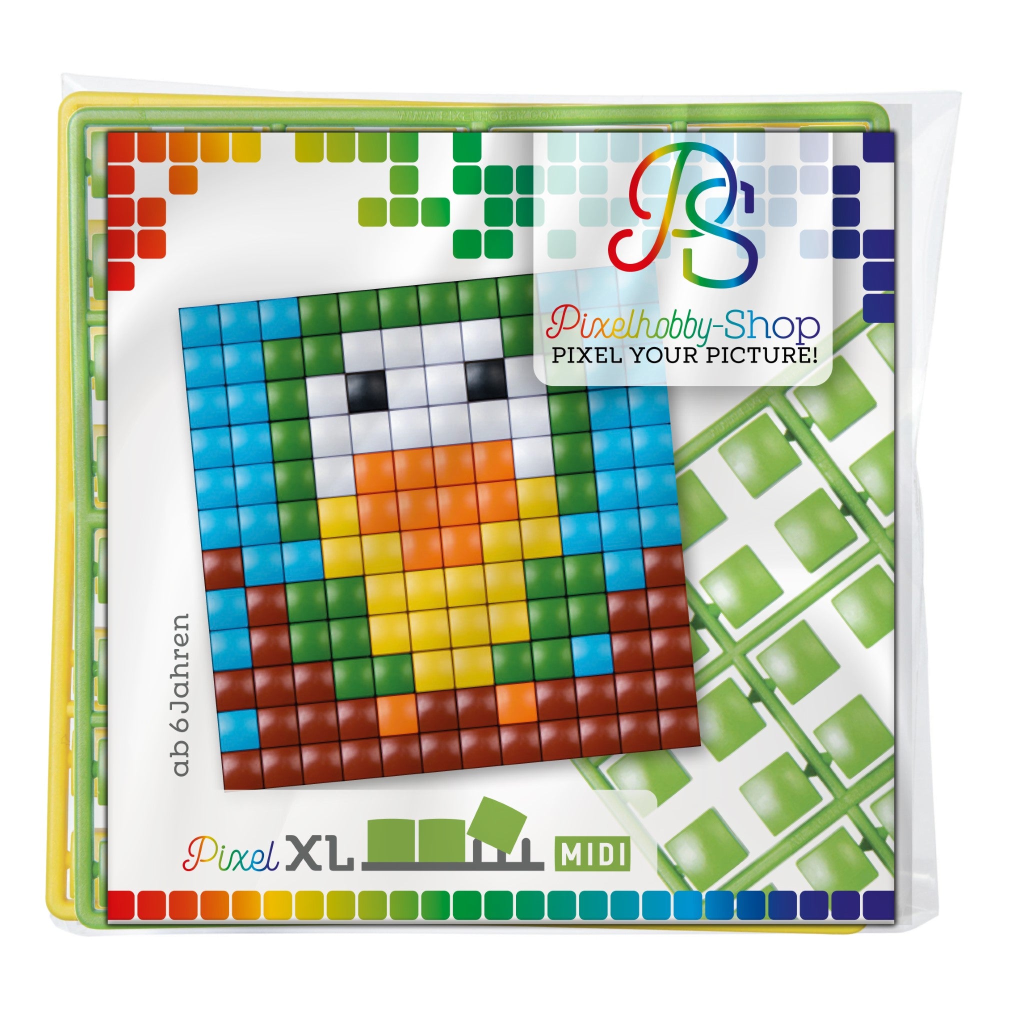 Pixelhobby XL (Midi) Magnet Set - Baby Vogel