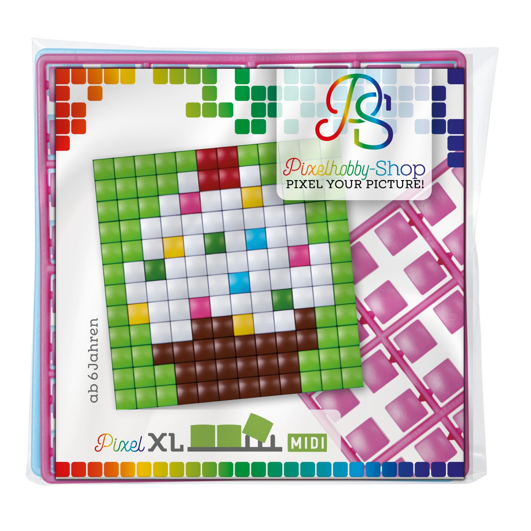 Pixelhobby XL (Midi) Magnet Set - CupCake