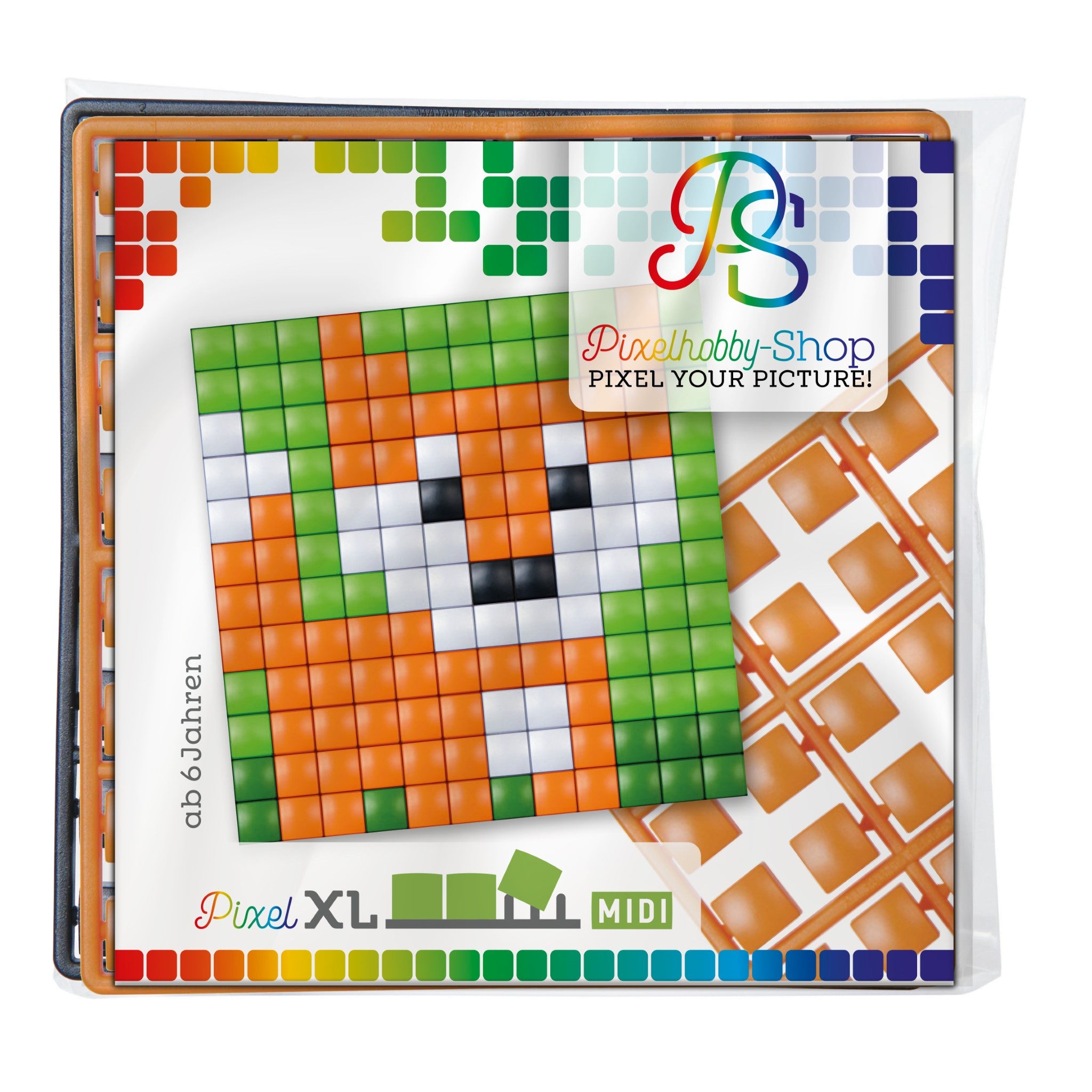 Pixelhobby XL (Midi) Magnet Set - Fuchs