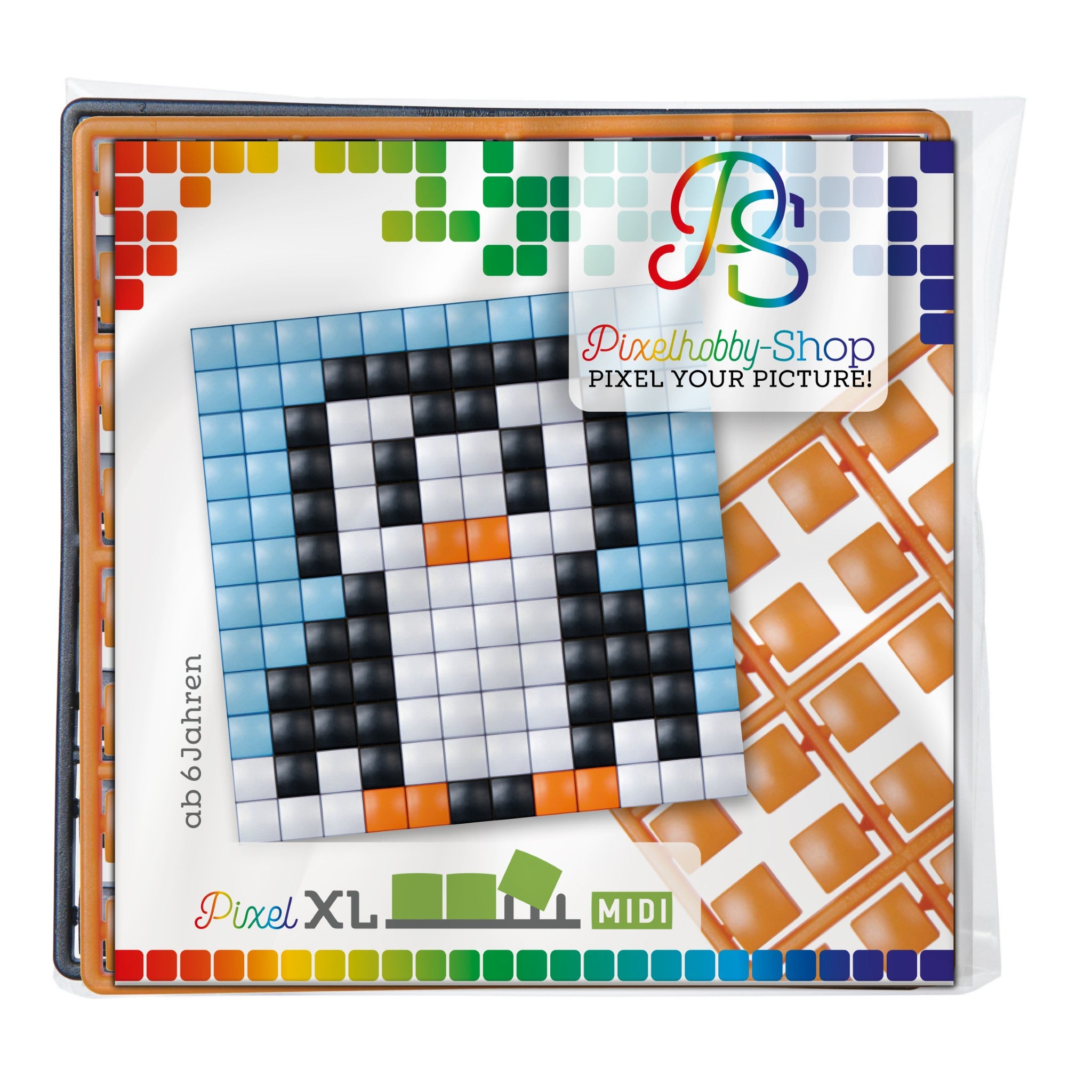 Pixelhobby XL (Midi) Magnet Set - Pinguin