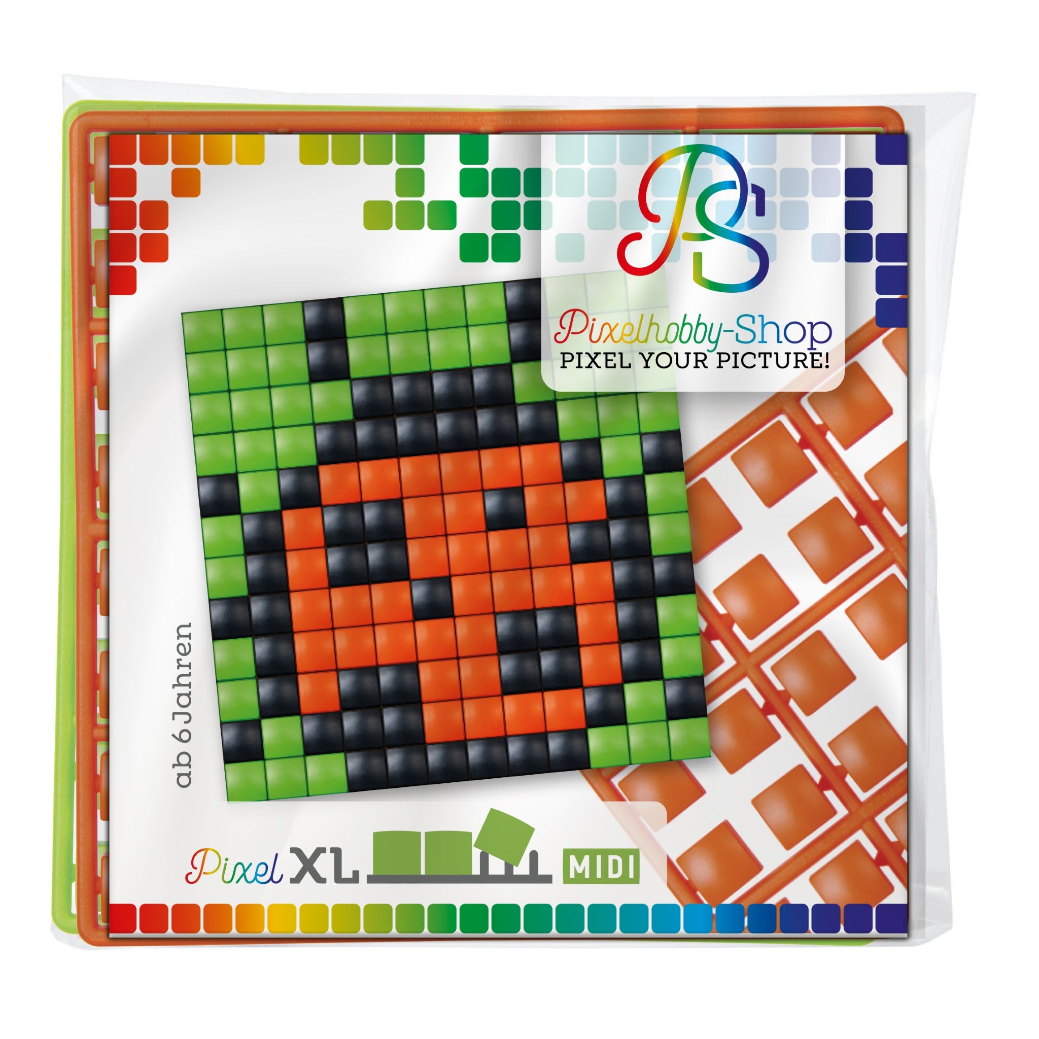 Pixelhobby XL (Midi) Magnet Set - Marienkäfer