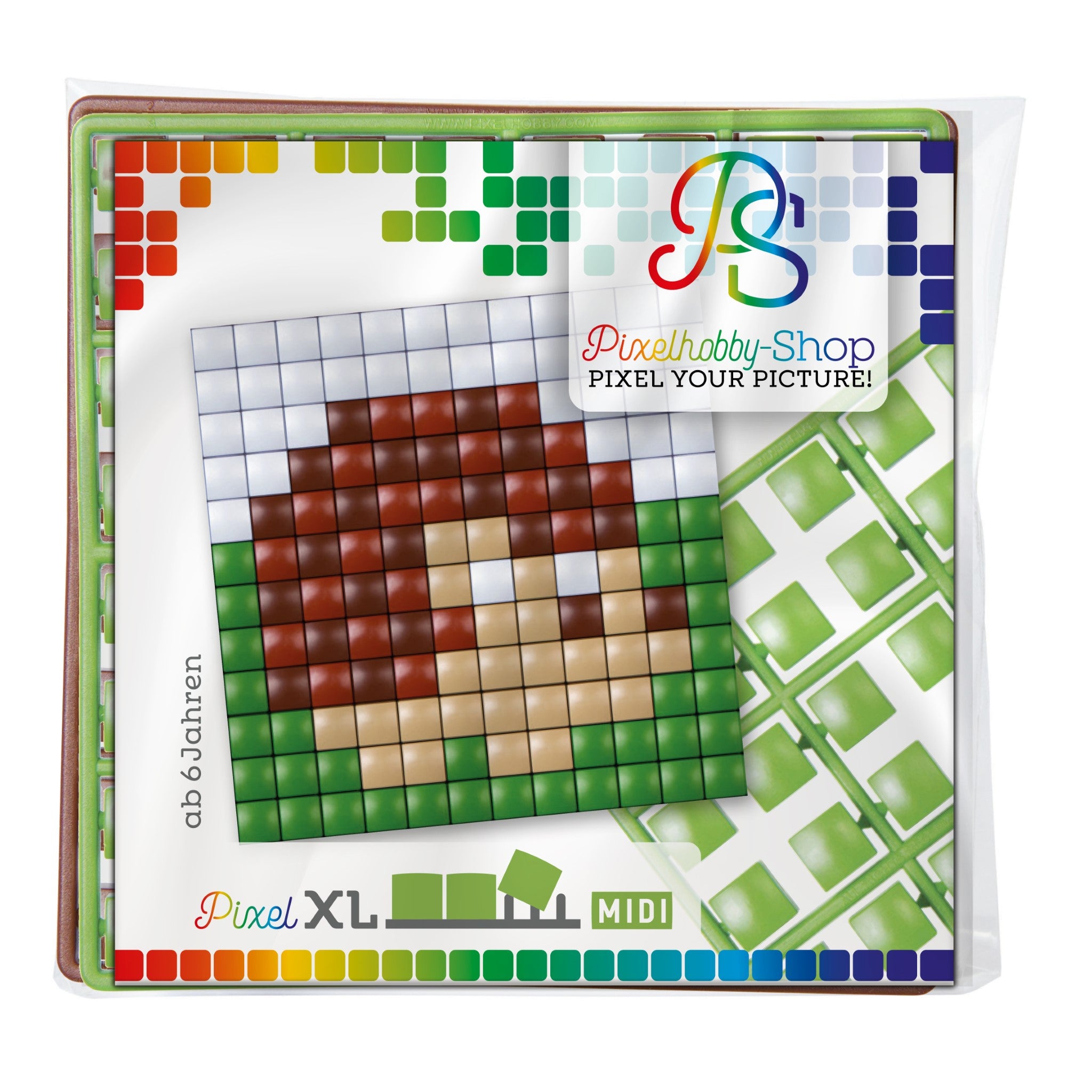 Pixelhobby XL (Midi) Magnet Set - Igel