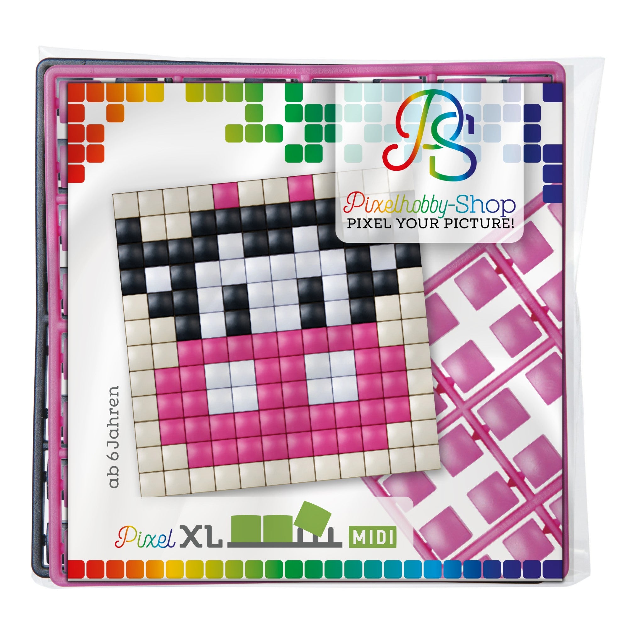 Pixelhobby XL (Midi) Magnet Set - Kuh