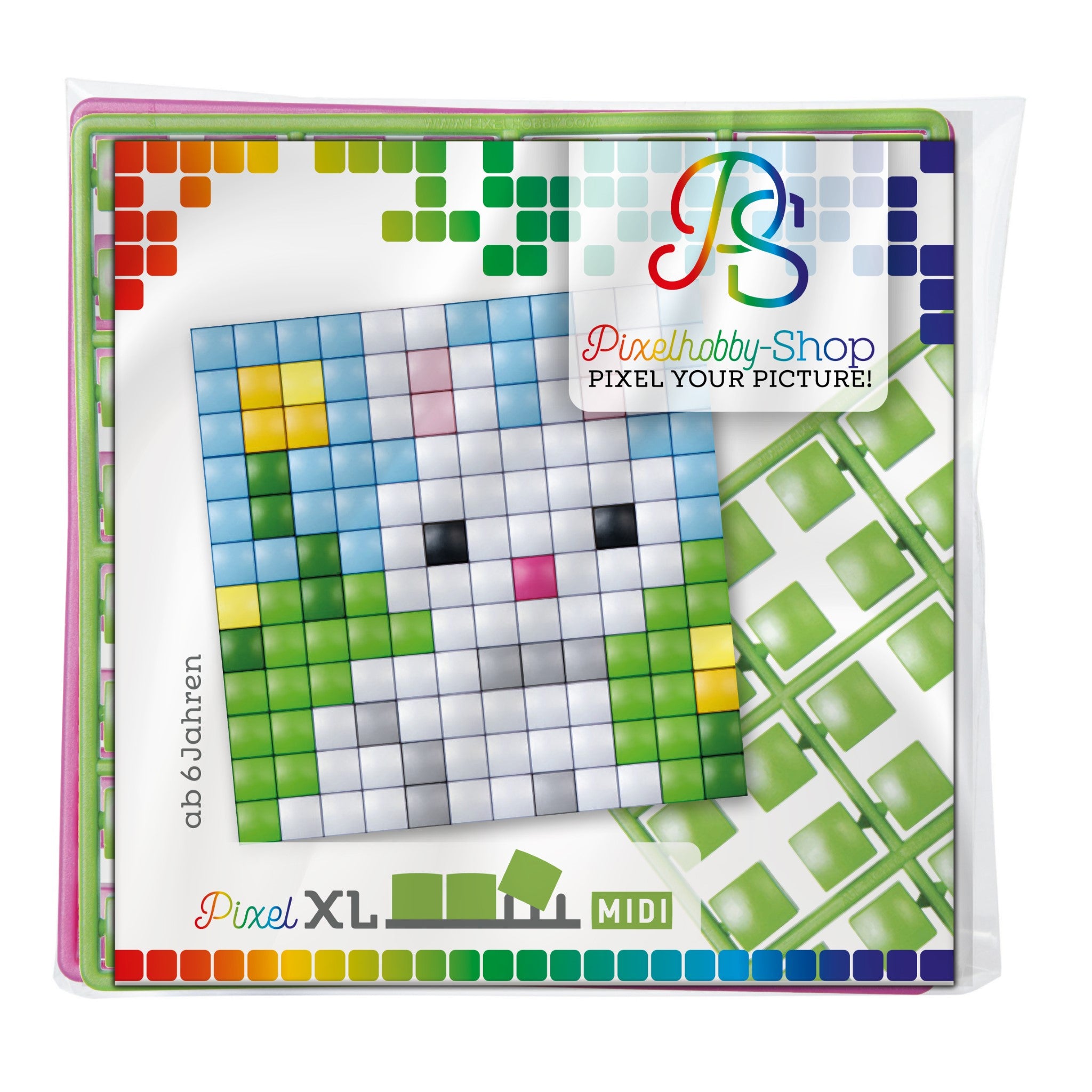 Pixelhobby XL (Midi) Magnet Set - Hase