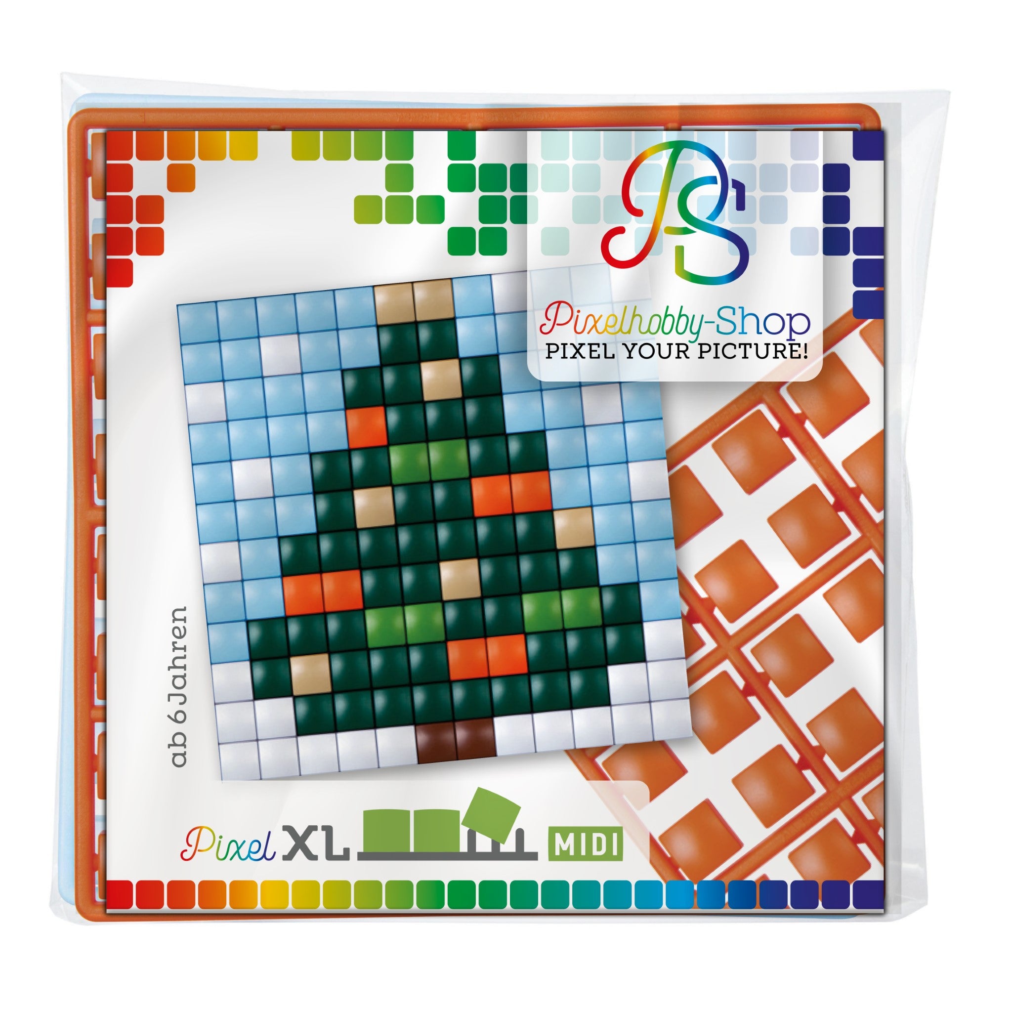 Pixelhobby XL (Midi) Magnet Set - Tannenbaum