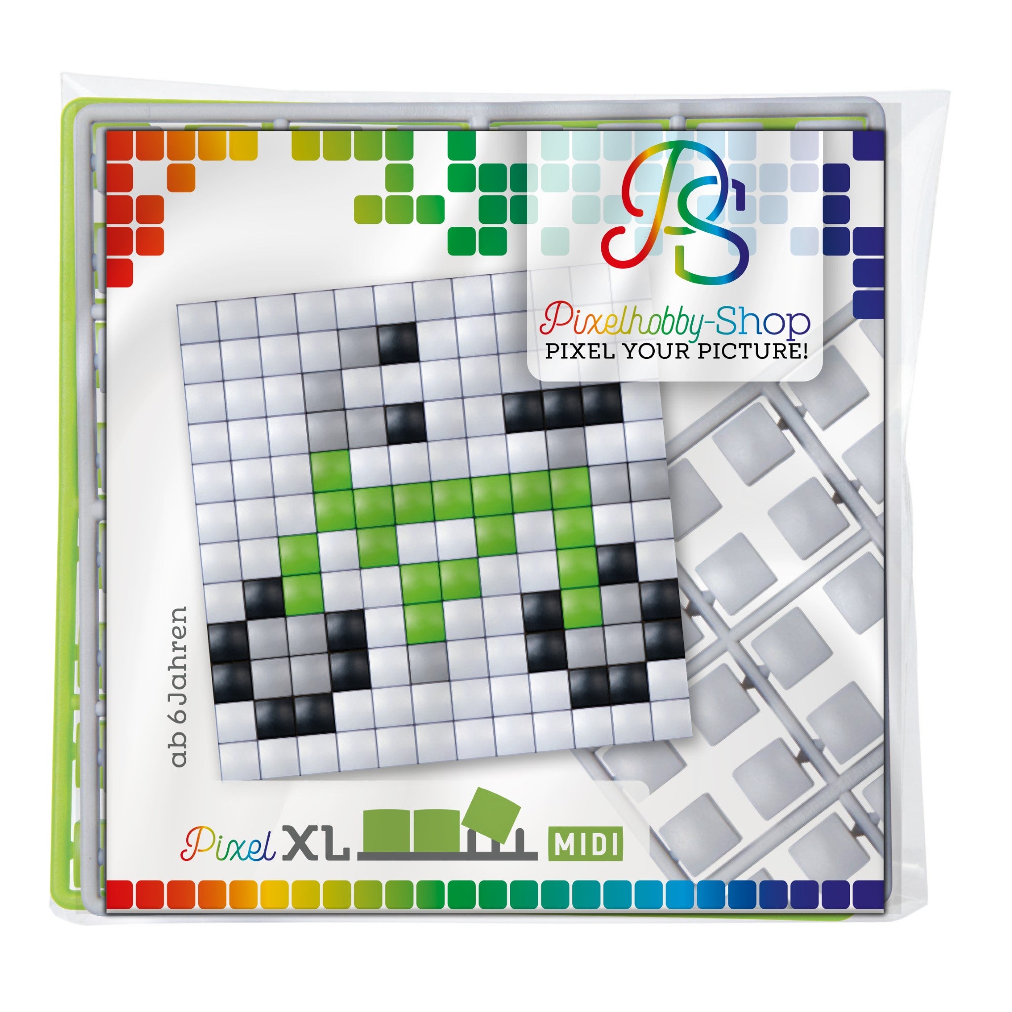 Pixelhobby XL (Midi) Magnet Set - Fahrrad