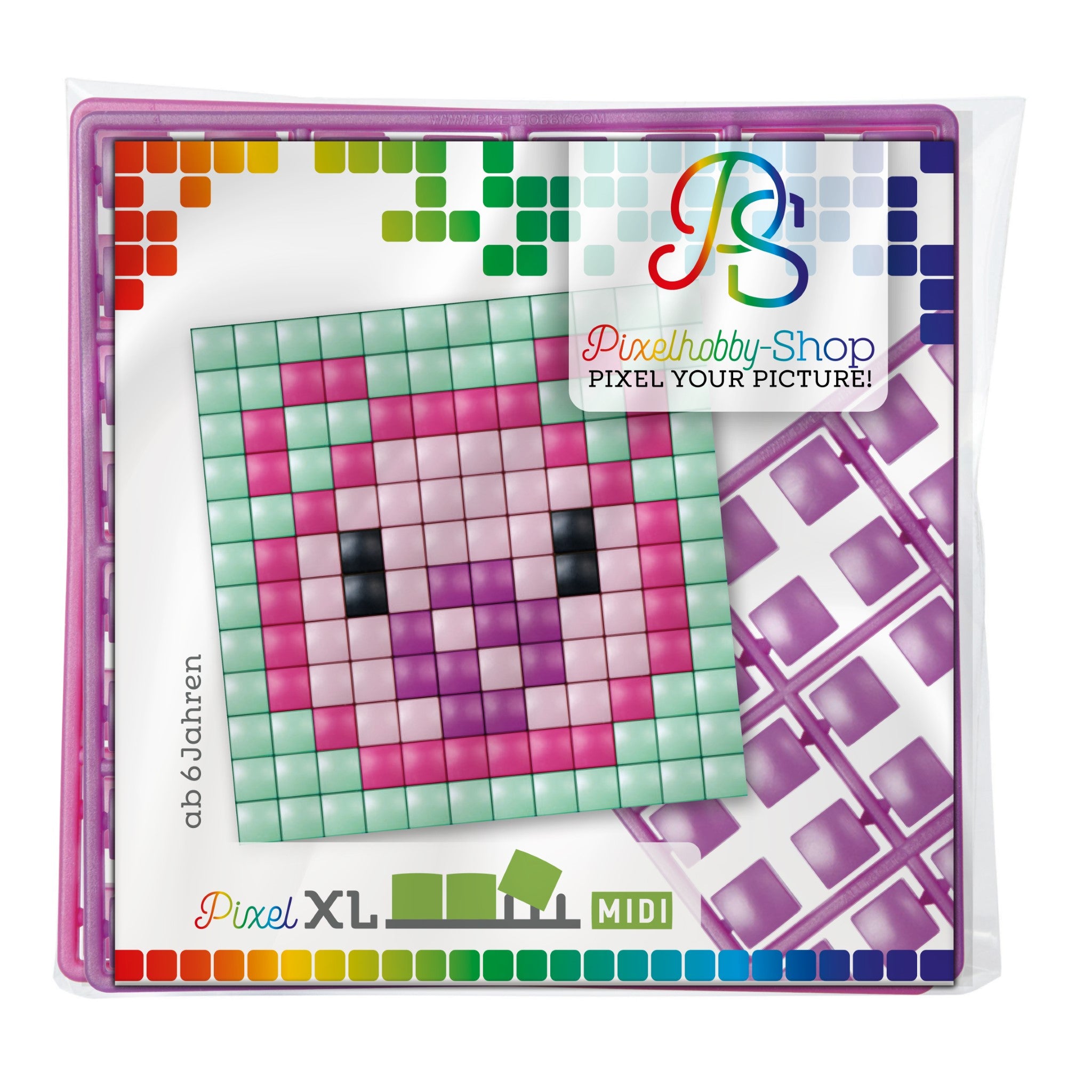 Pixelhobby XL (Midi) Magnet Set - Schwein
