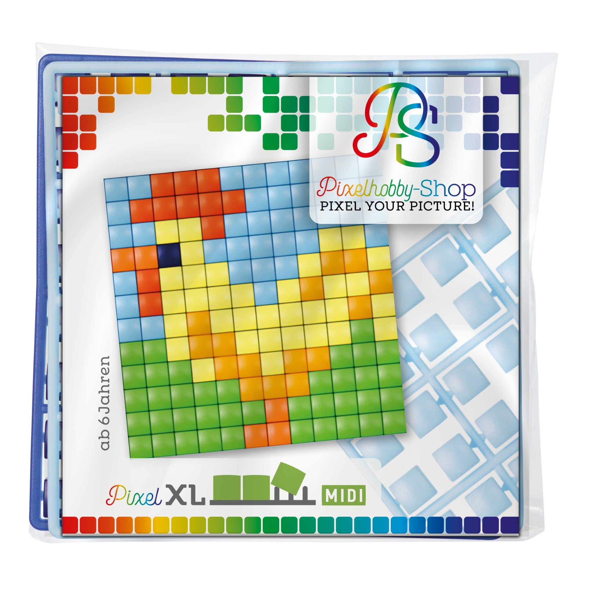 Pixelhobby XL (Midi) Magnet Set - Hahn