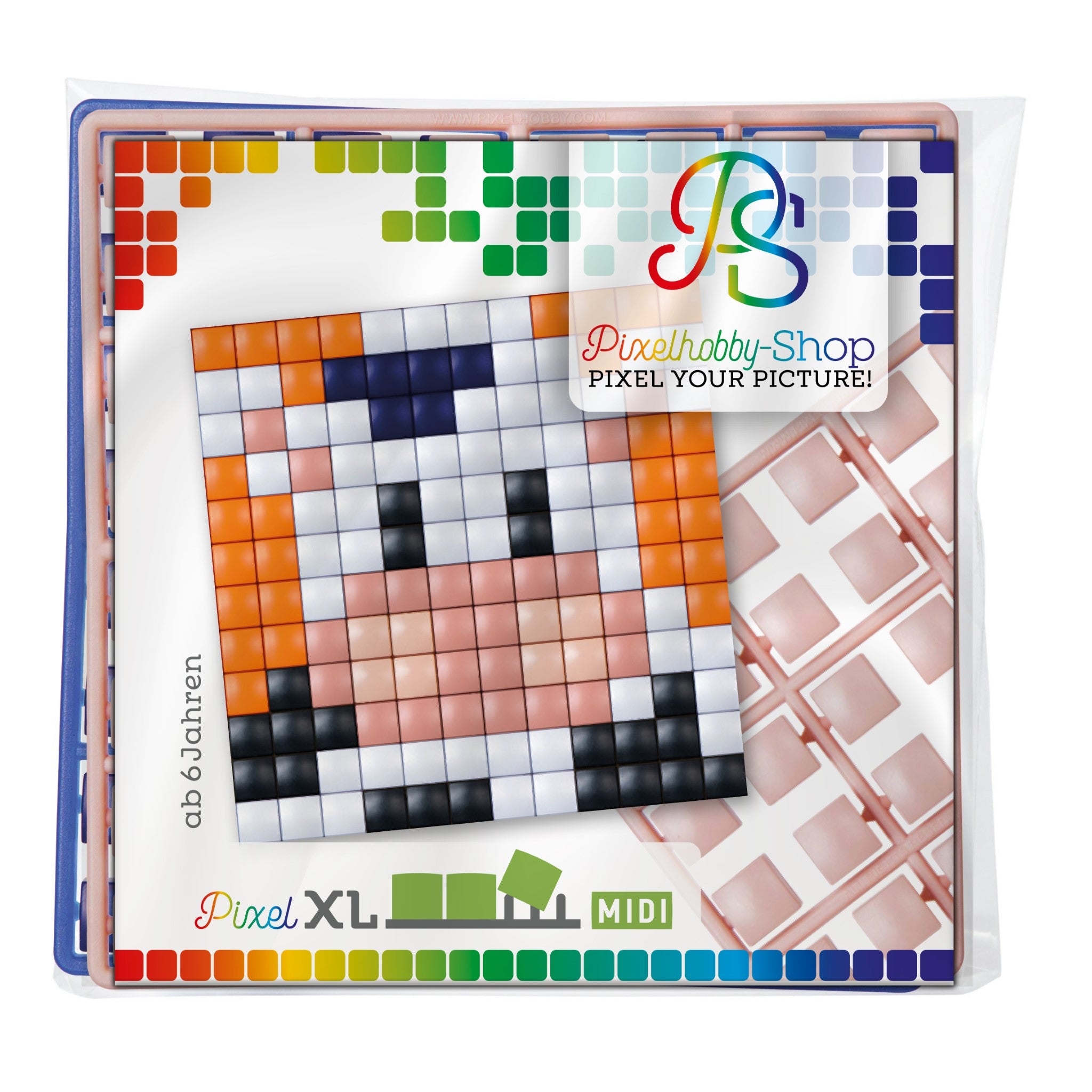 Pixelhobby XL (Midi) Magnet Set - Kuh