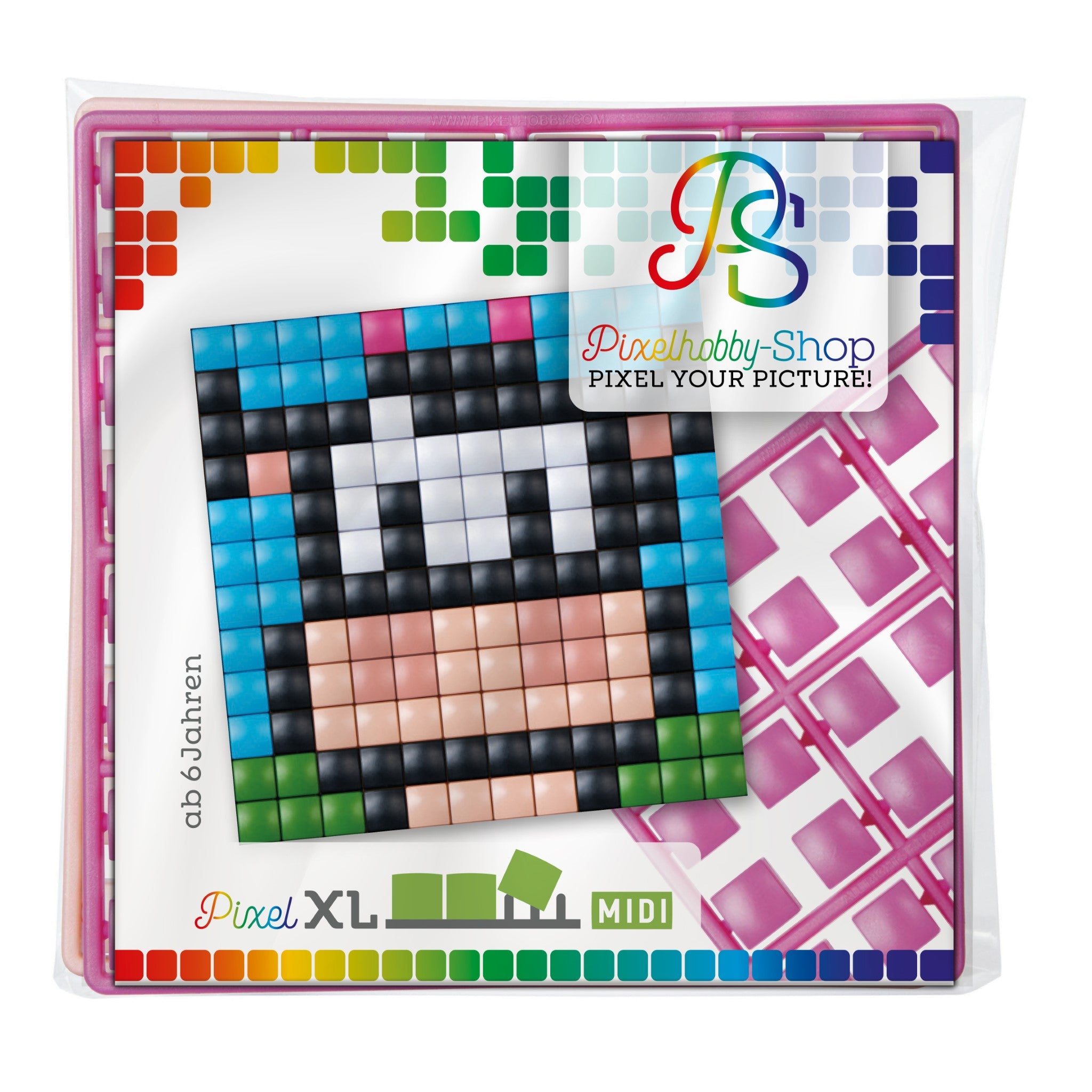 Pixelhobby XL (Midi) Magnet Set - Kuh