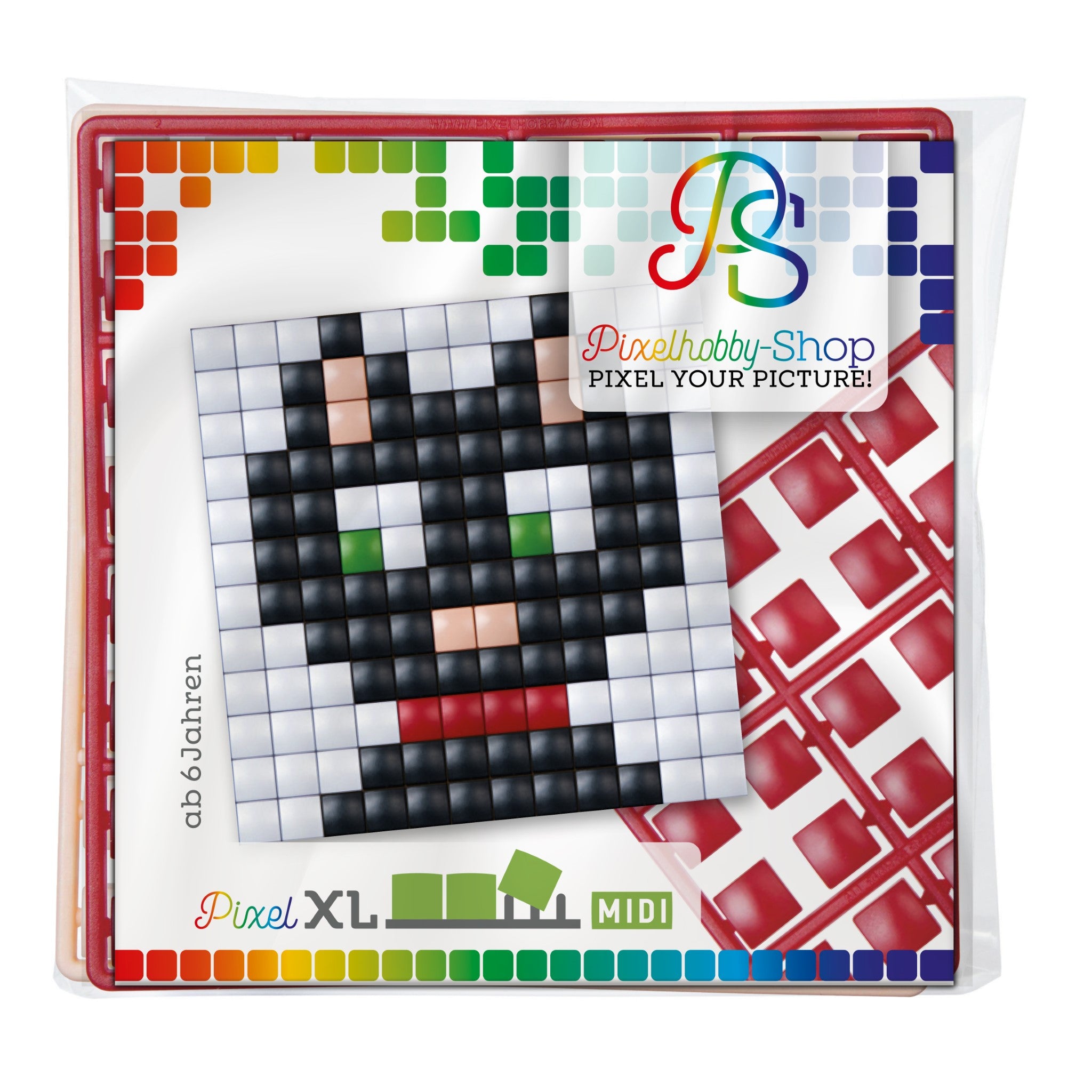 Pixelhobby XL (Midi) Magnet Set - Katze