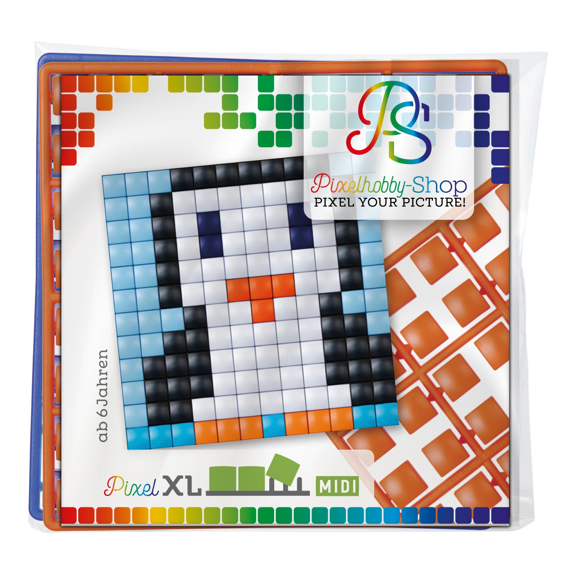 Pixelhobby XL (Midi) Magnet Set - Pinguin