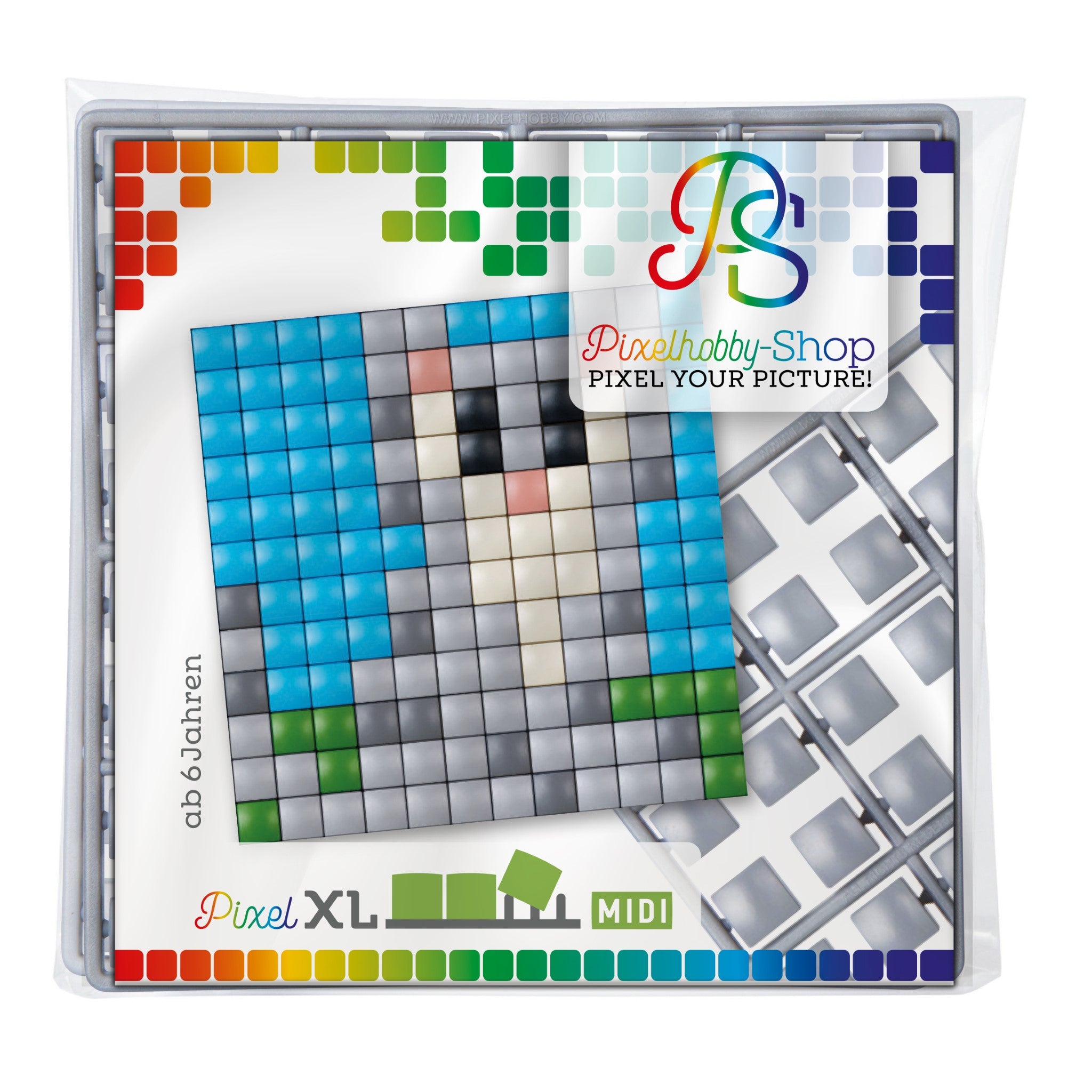 Pixelhobby XL (Midi) Magnet Set - Katze