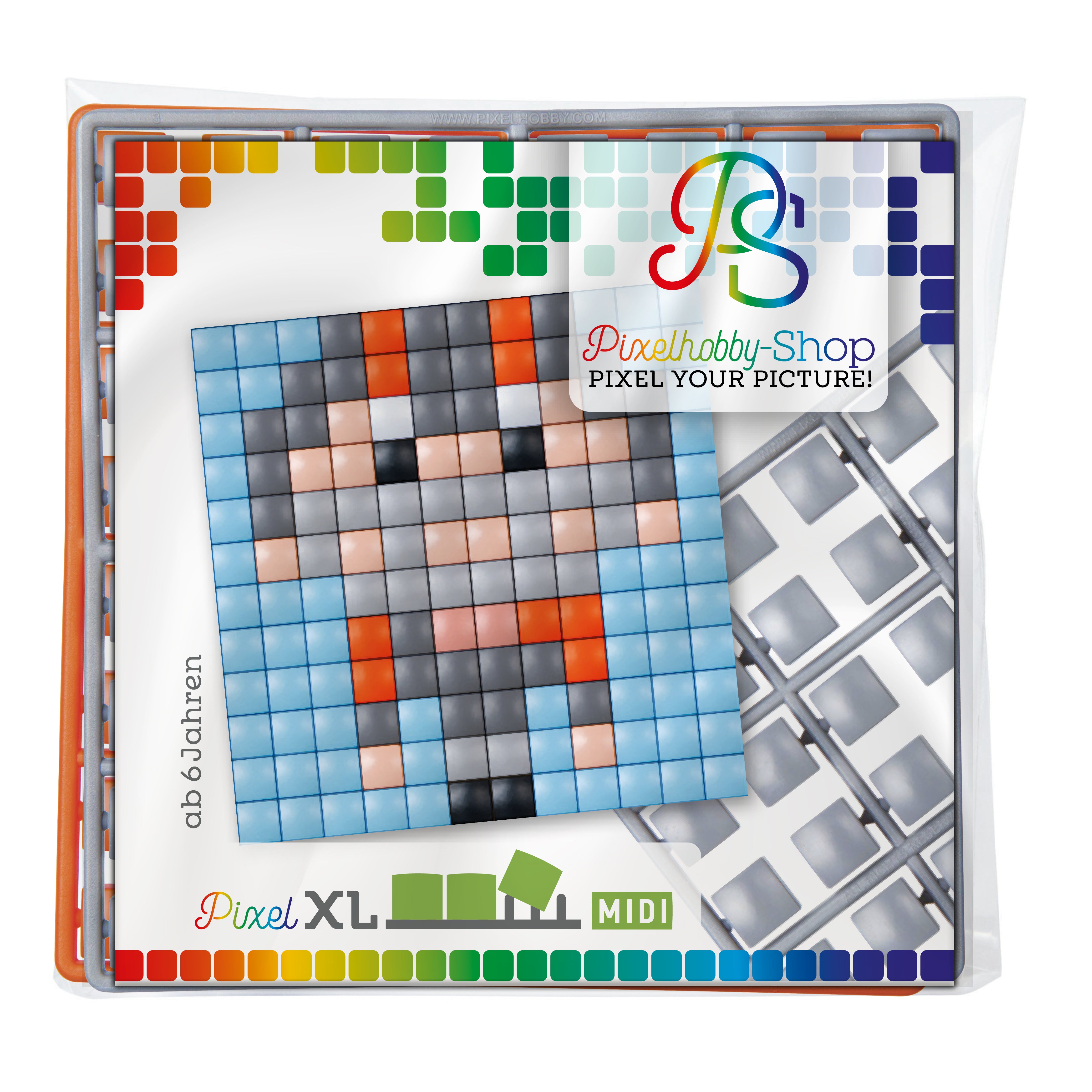 Pixelhobby XL (Midi) Magnet Set - Ritter