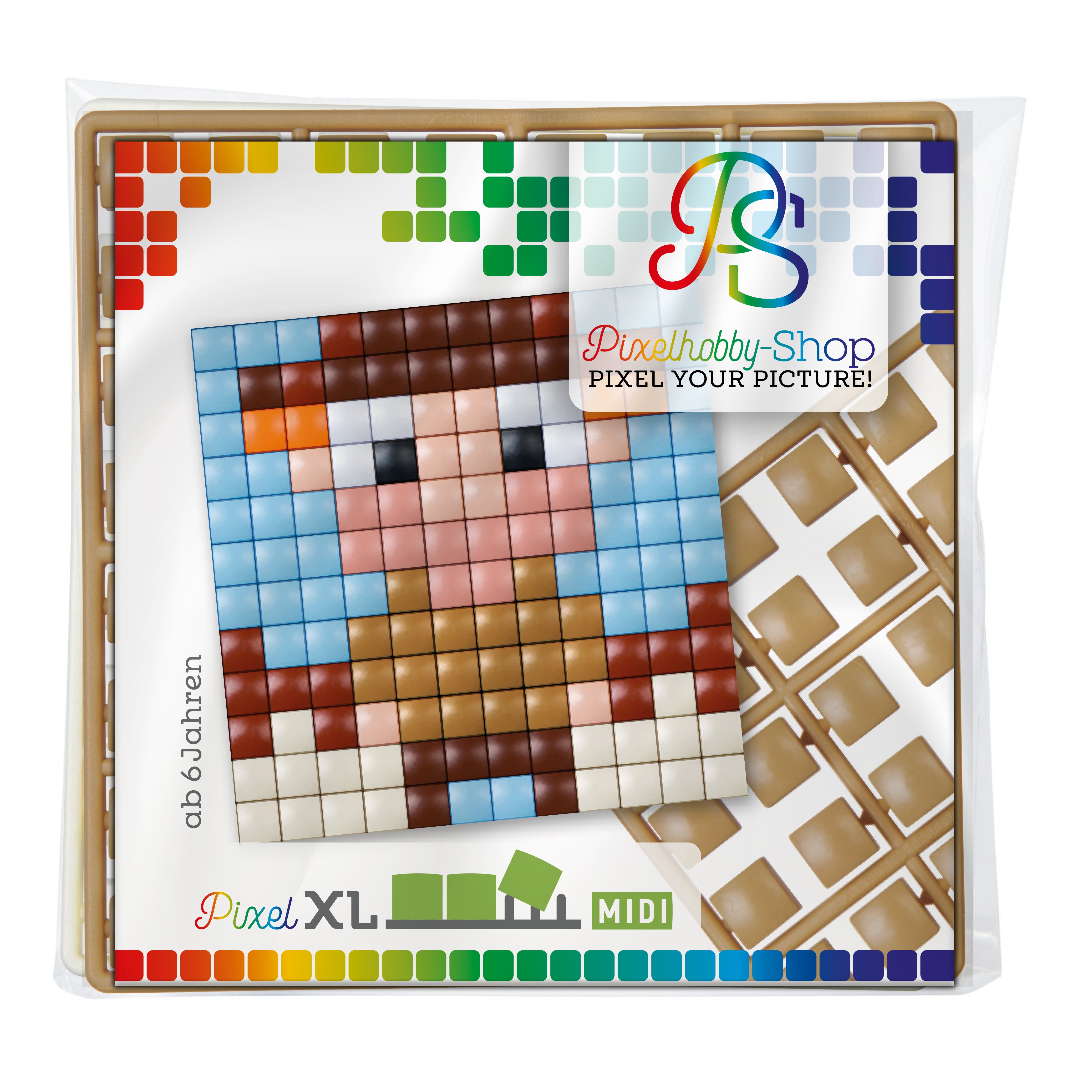 Pixelhobby XL (Midi) Magnet Set - Cowboy