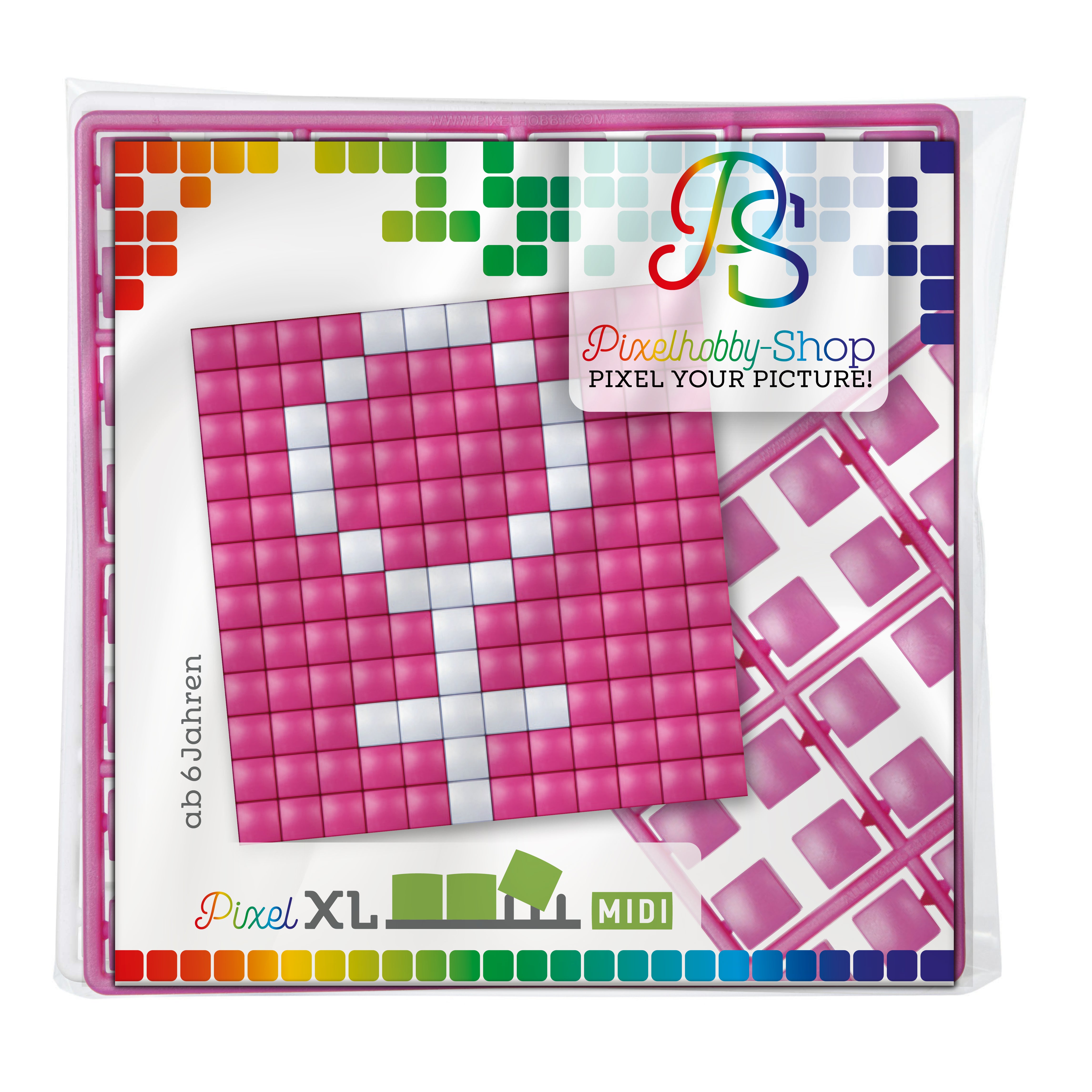 Pixelhobby XL (Midi) Magnet Set - Weiblich