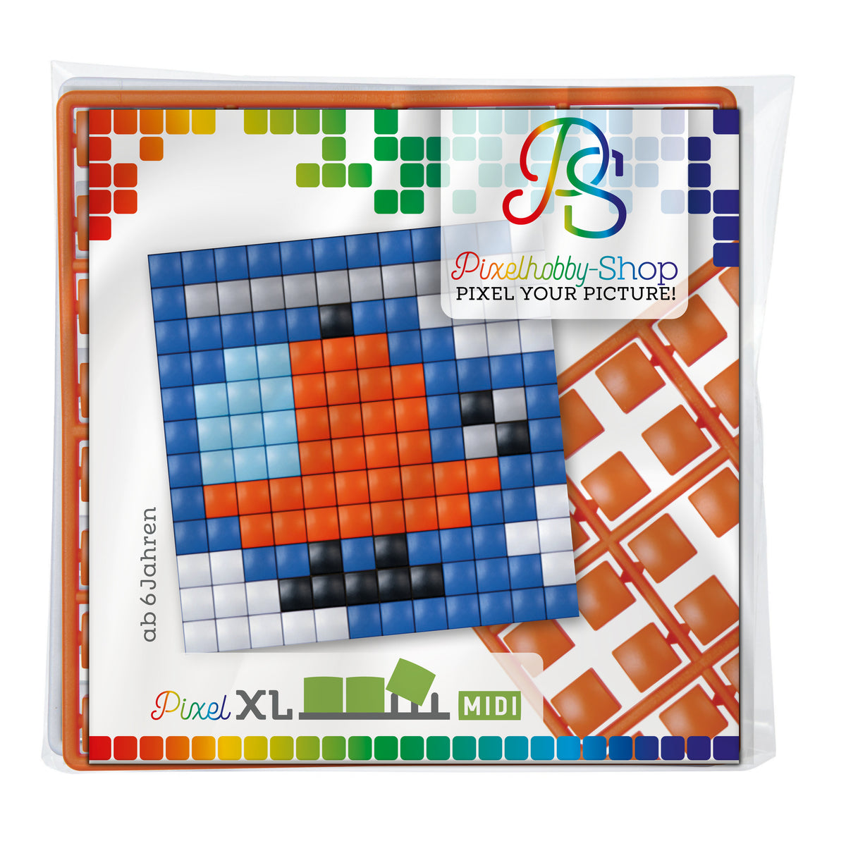 Pixelhobby XL (Midi) Magnet Set - Hubschrauber