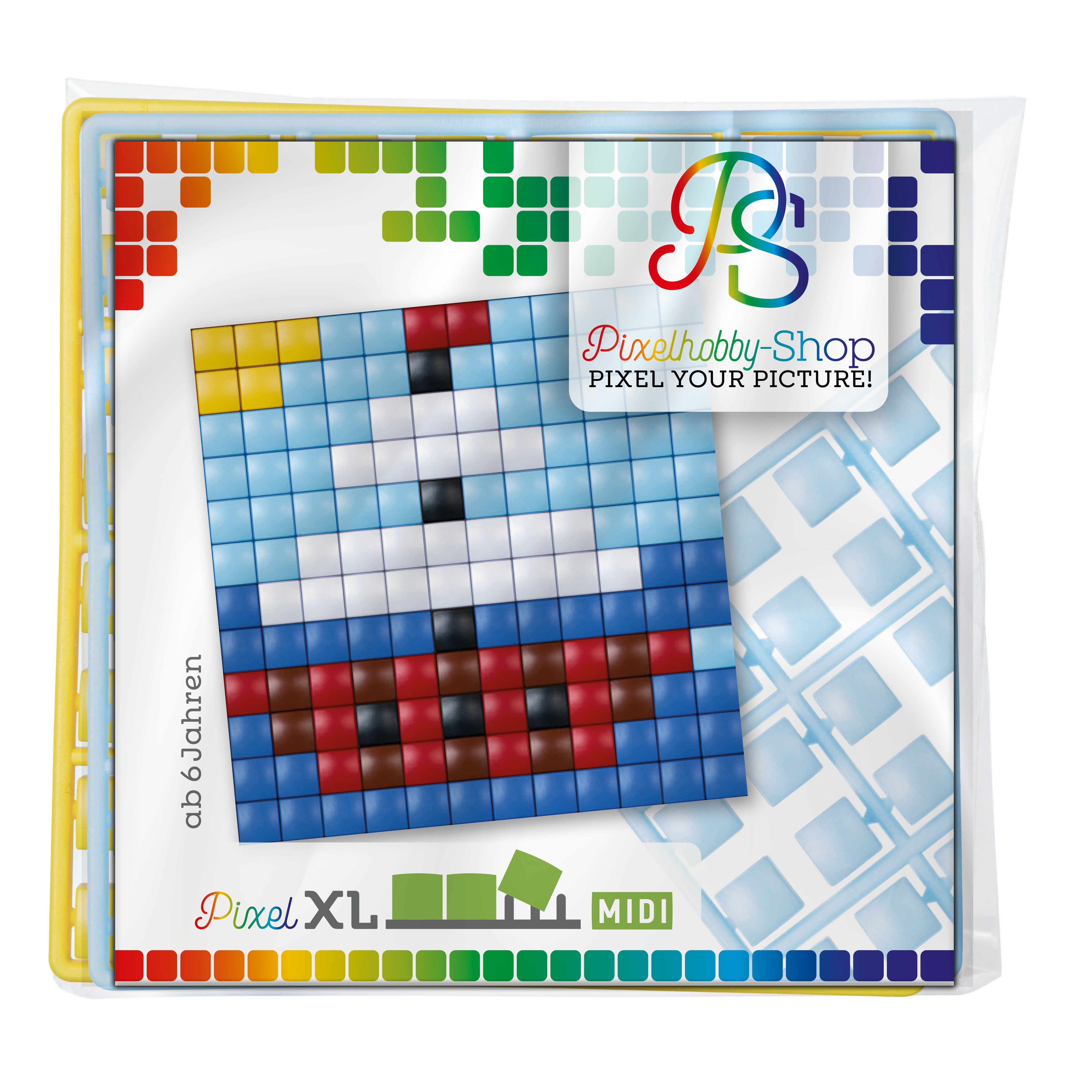 Pixelhobby XL (Midi) Magnet Set - Segelschiff