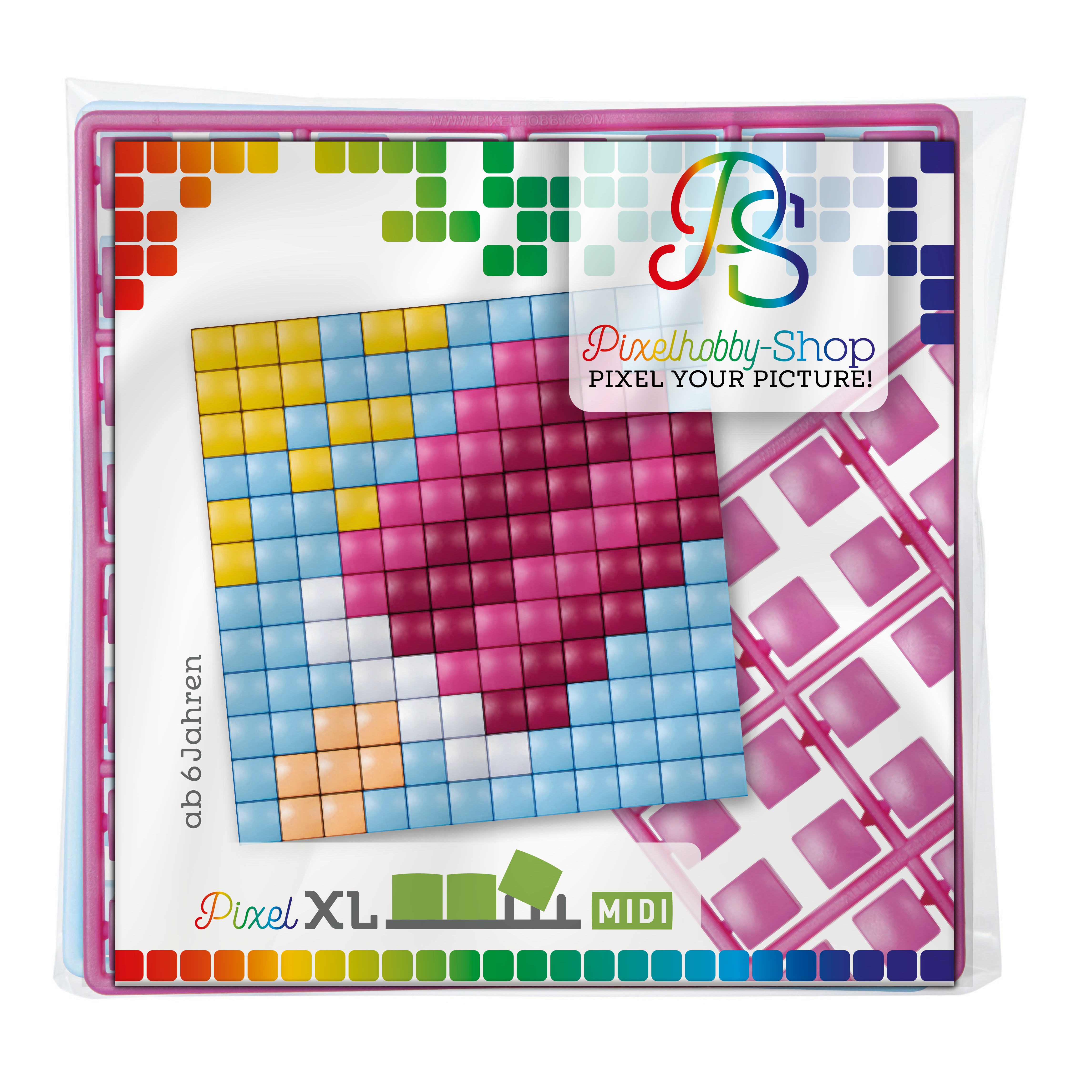 Pixelhobby XL (Midi) Magnet Set - Eis am Stiel