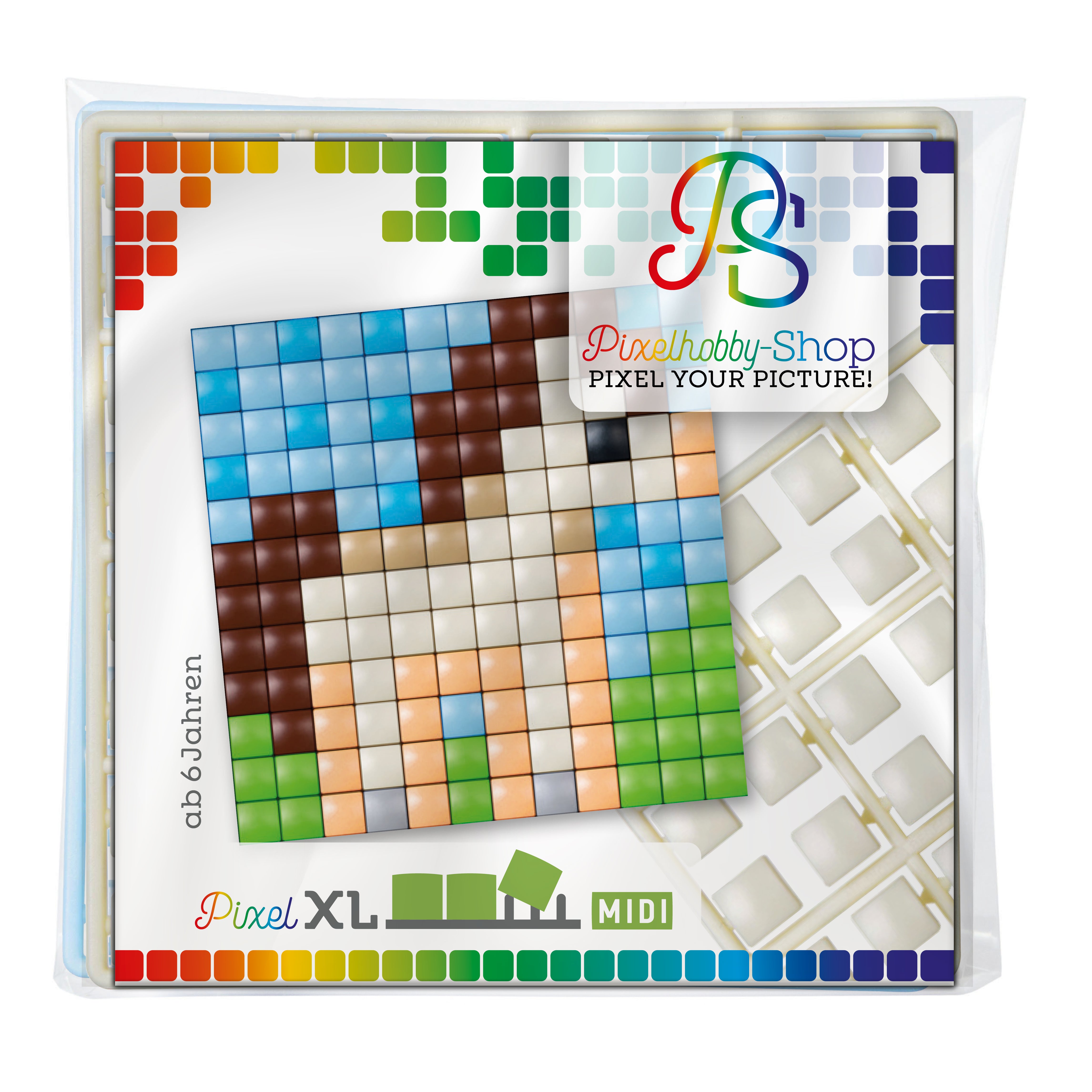 Pixelhobby XL (Midi) Magnet Set - Pferd