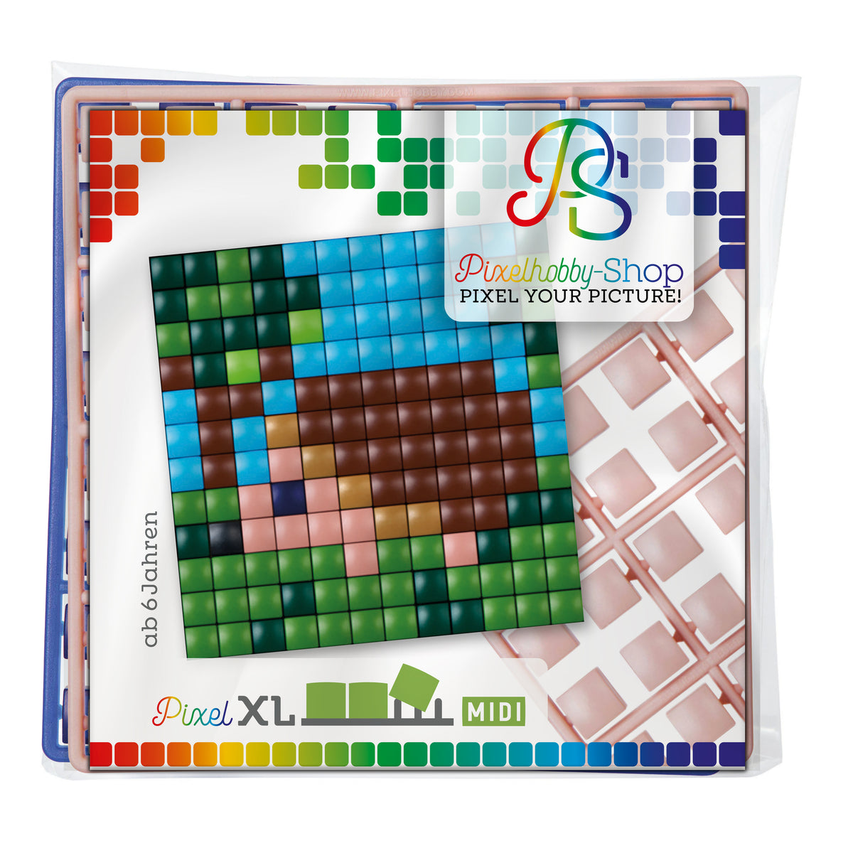 Pixelhobby XL (Midi) Magnet Set - Igel