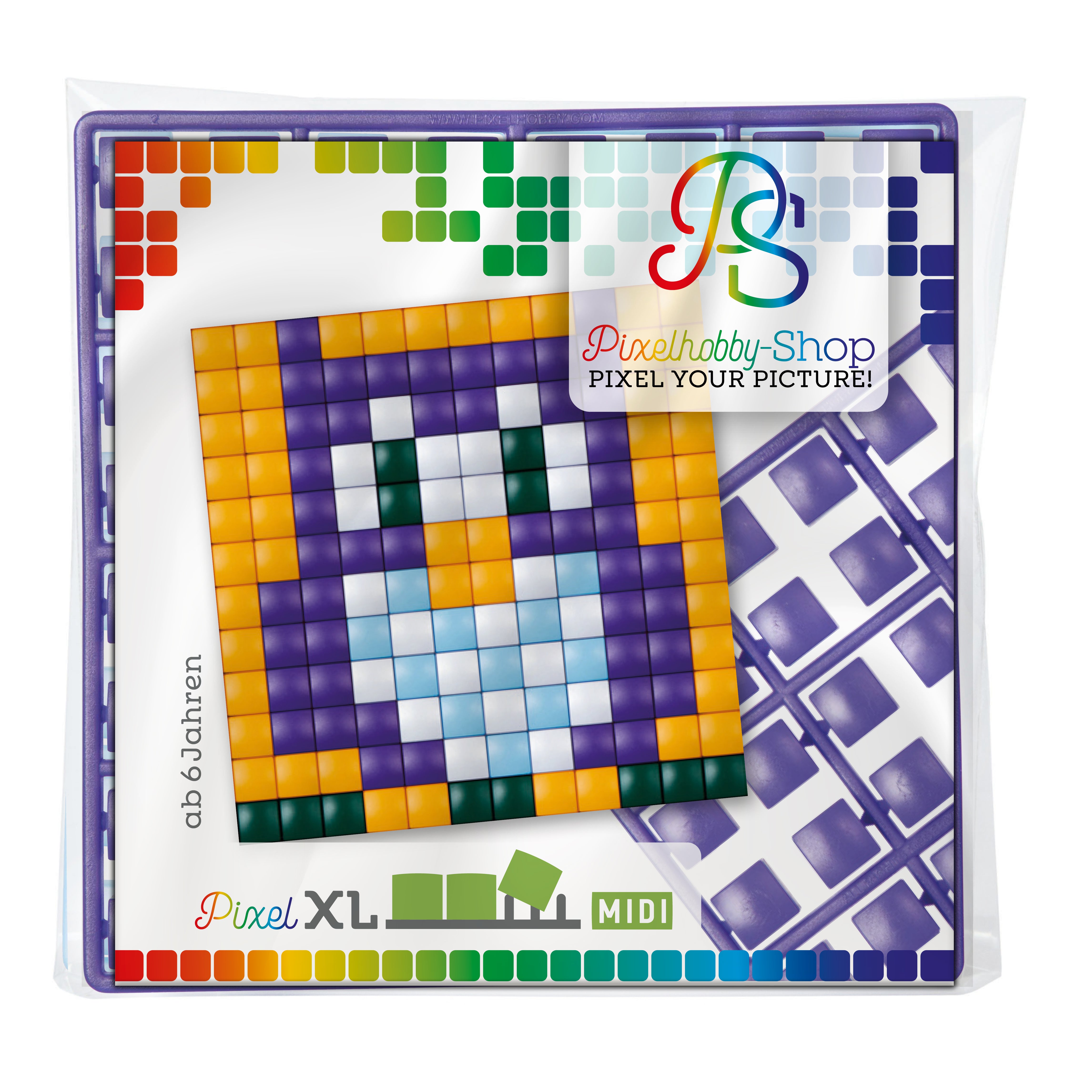 Pixelhobby XL (Midi) Magnet Set - Eule