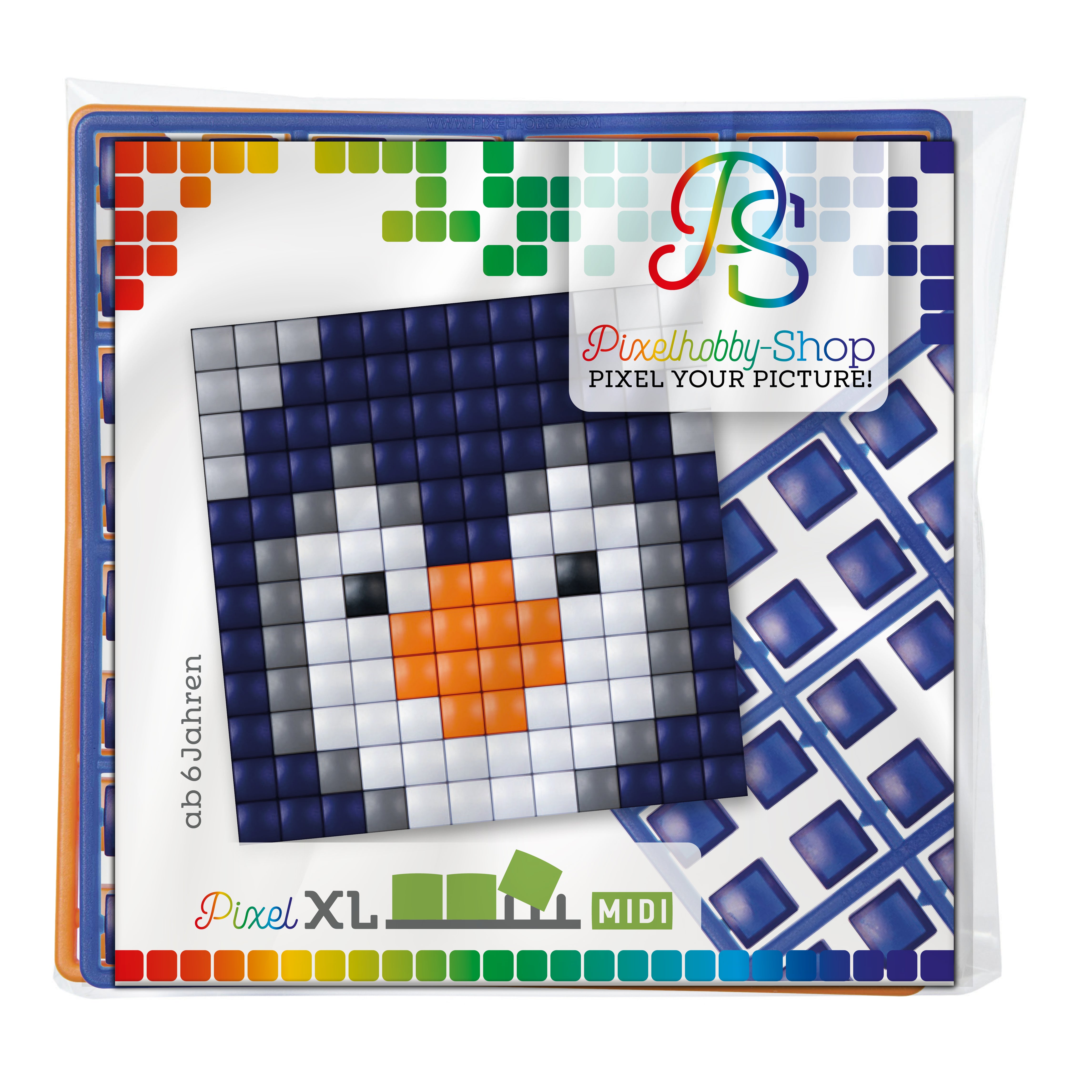 Pixelhobby XL (Midi) Magnet Set - Pinguin