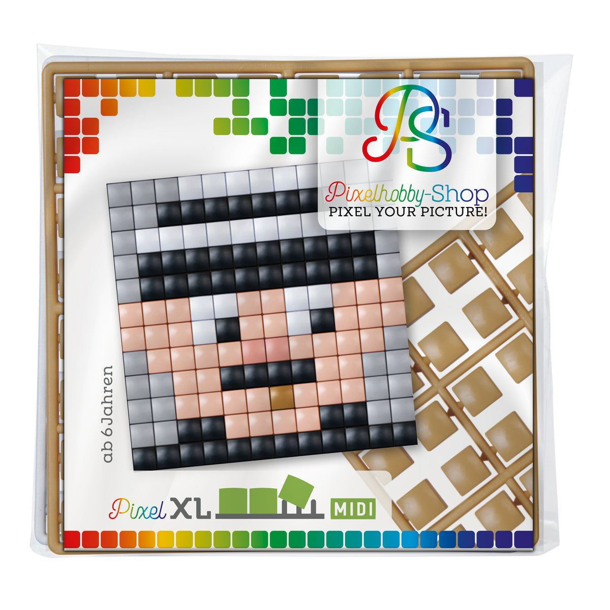 Pixelhobby XL (Midi) Magnet Set - Einbrecher