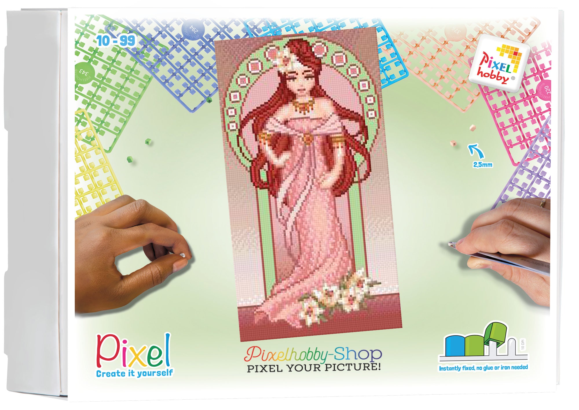 Pixelhobby Klassik Set - Lily artnouveaux