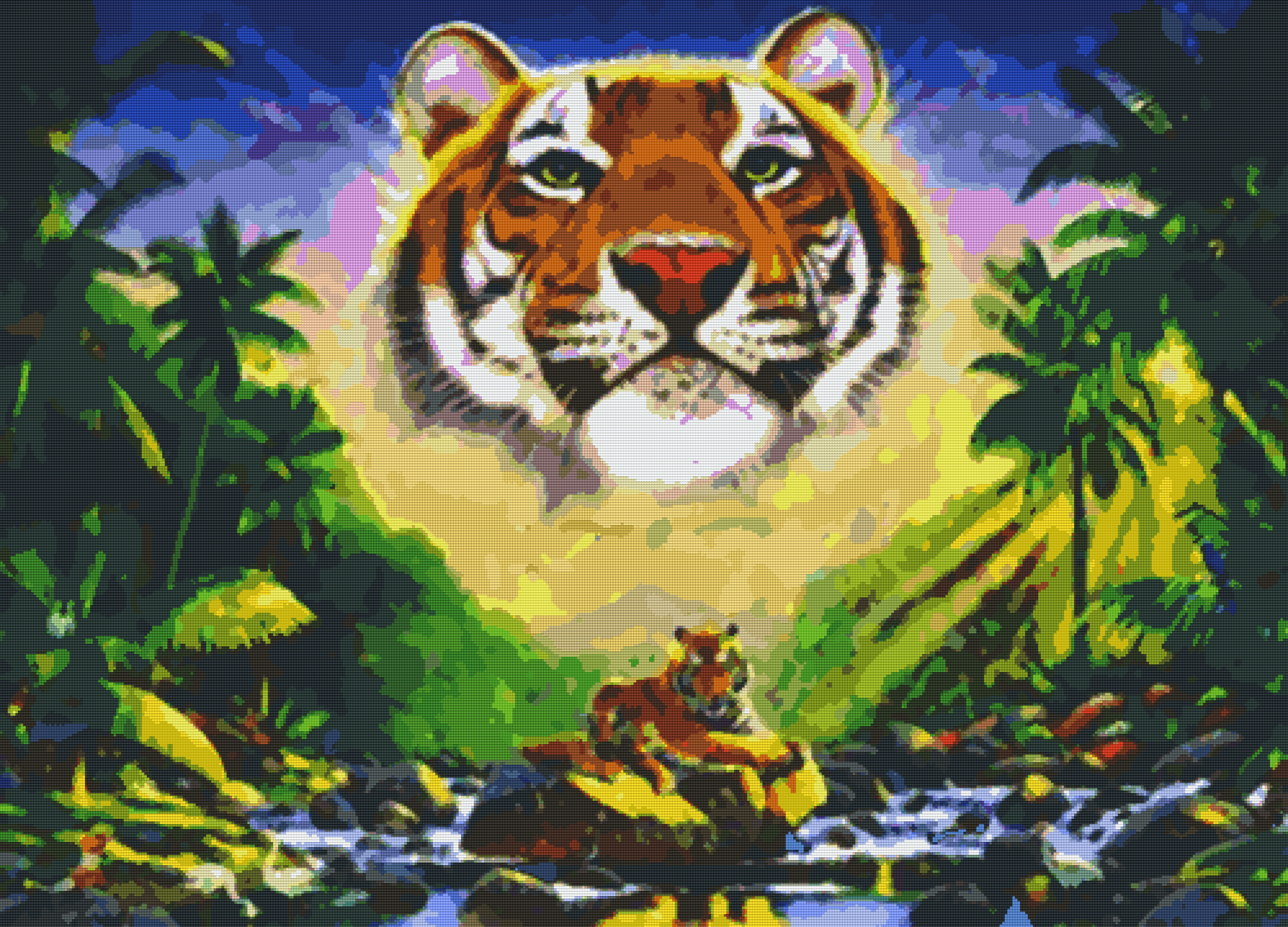 Pixelhobby Klassik Set - Tiger