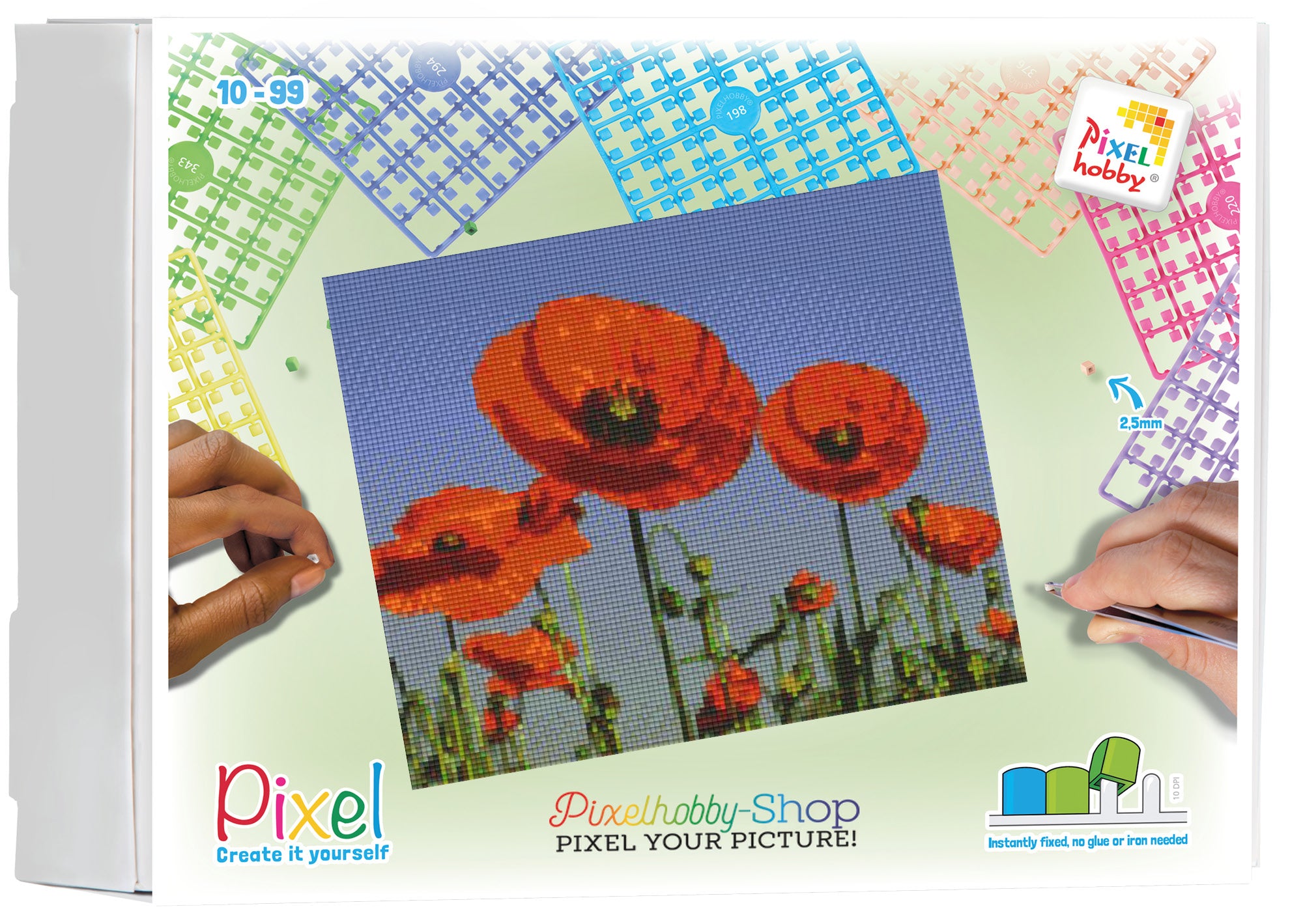 Pixelhobby classic set - field with poppies