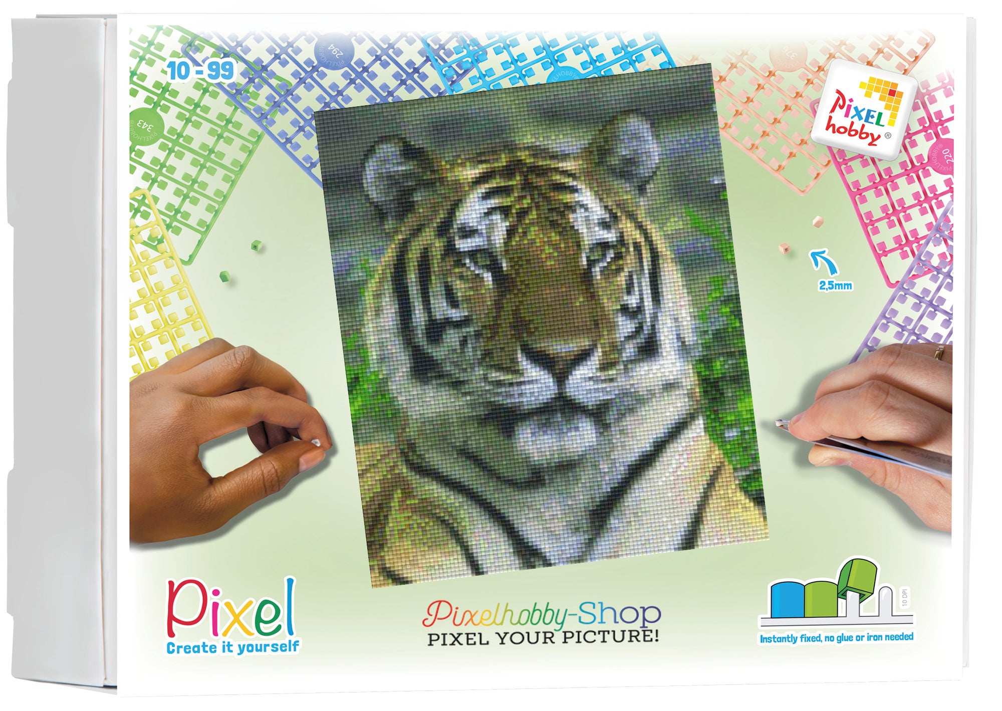 Pixelhobby Klassik Set - Tigerkopf