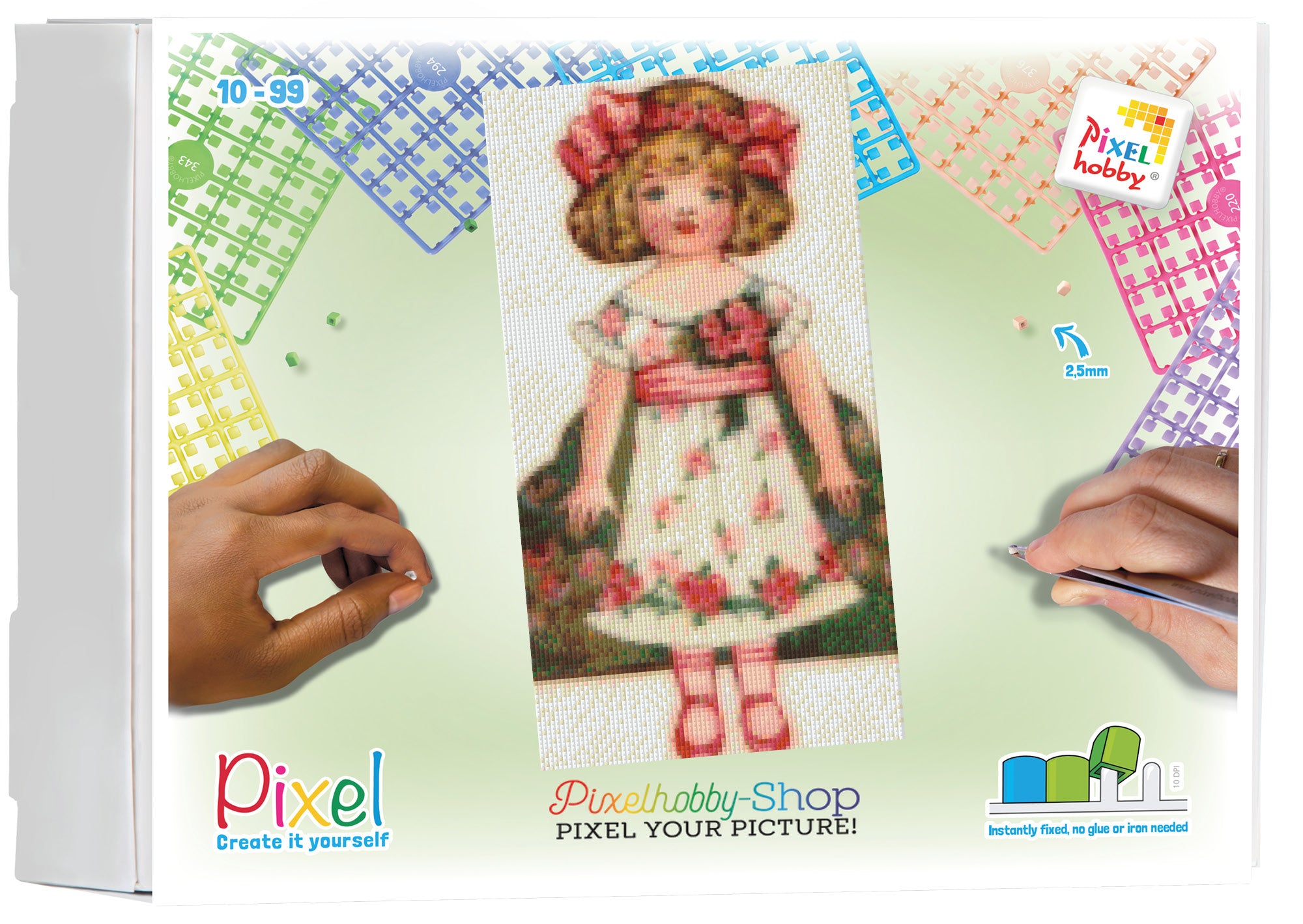 Pixelhobby Klassik Set - Eine Puppe