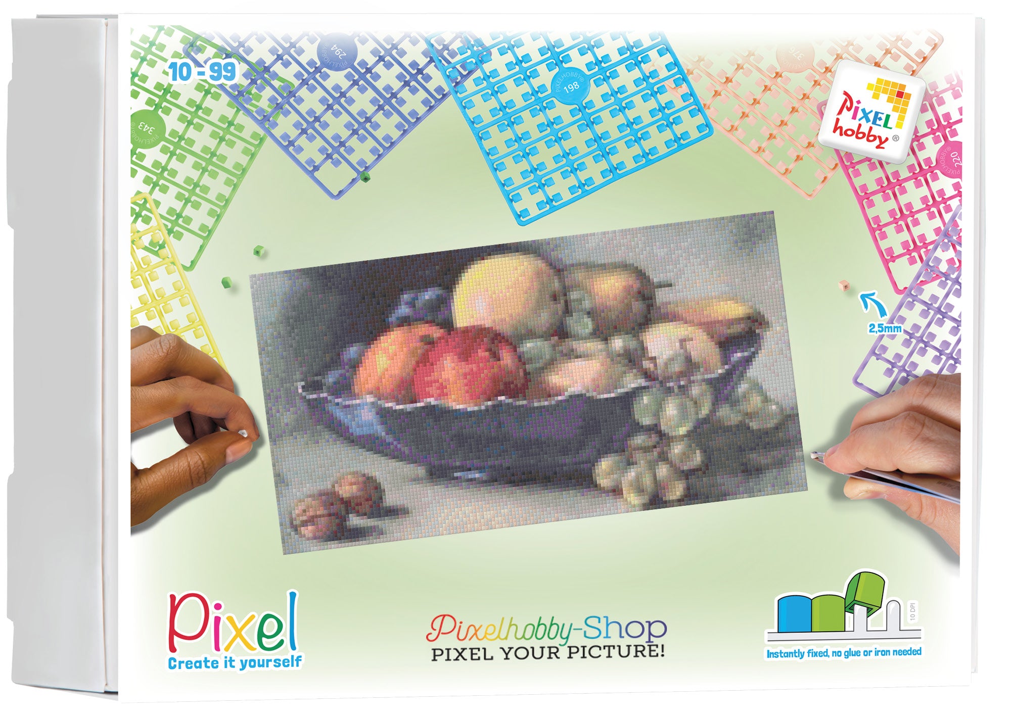 Pixelhobby Klassik Set - Obstschale