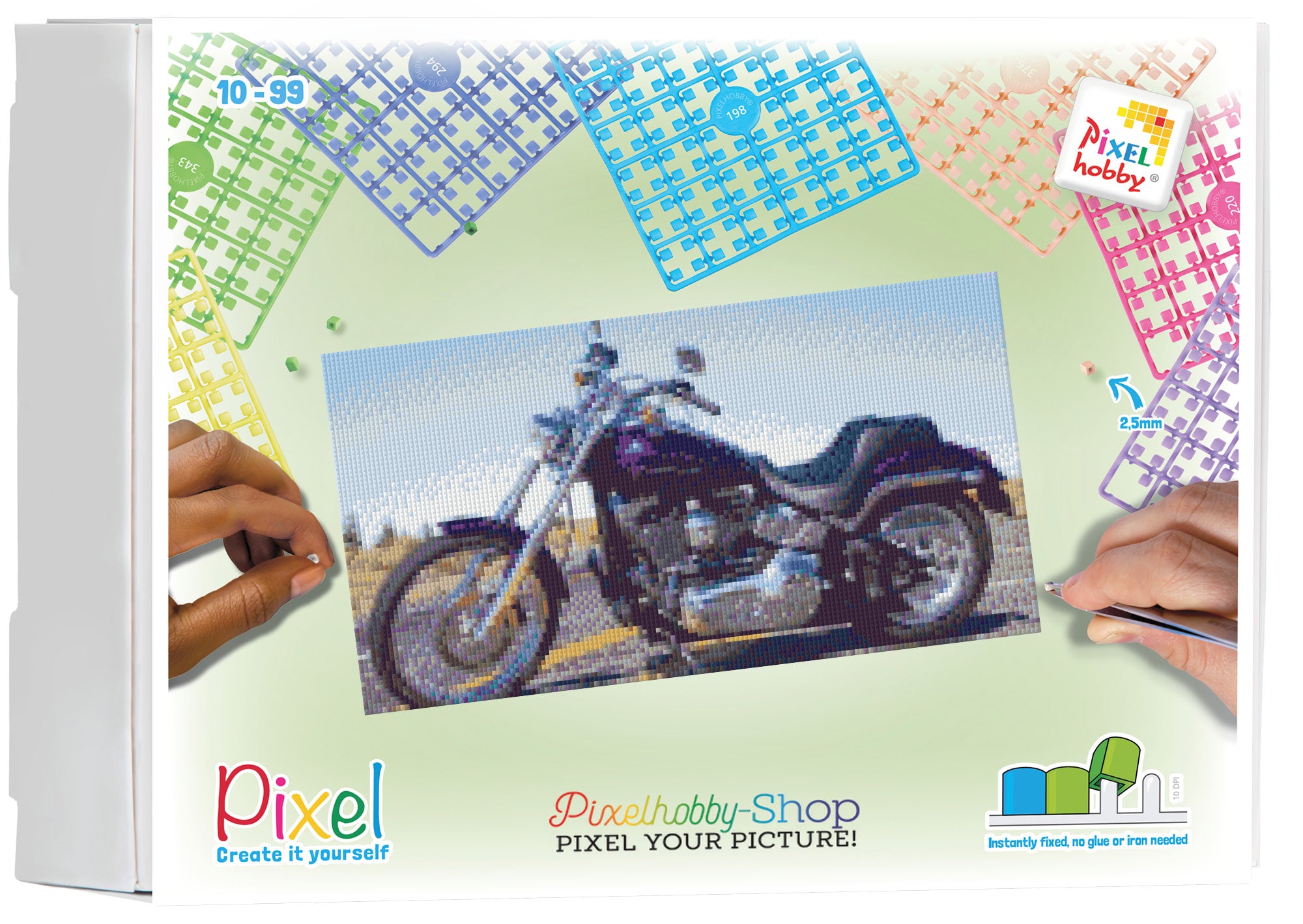 Pixel hobby classic set - motorbike