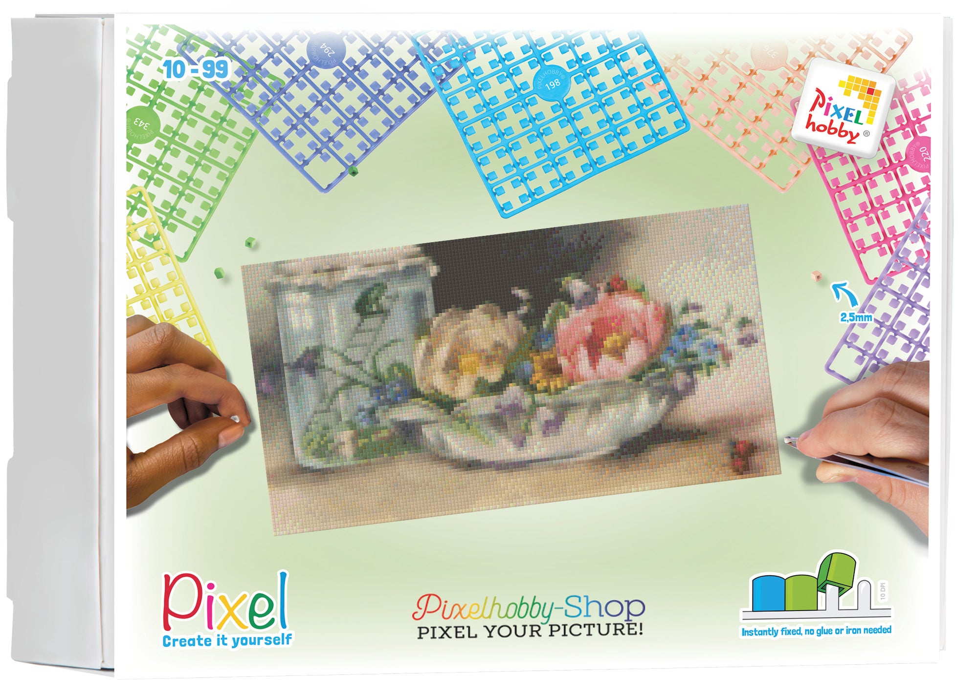 Pixelhobby Klassik Set - Frosch im Glas