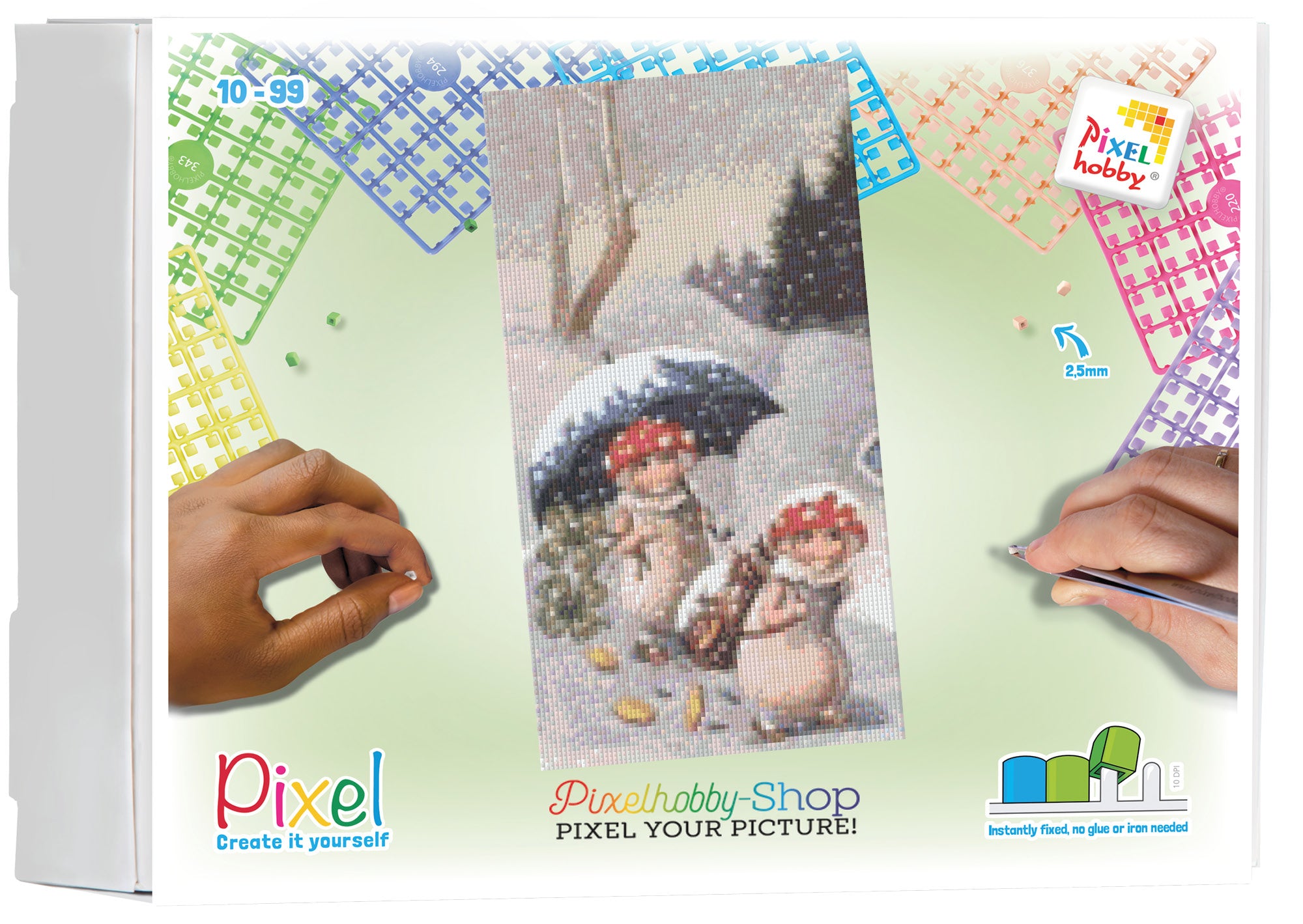 Pixelhobby Klassik Set - Fliegenpilze im Winter