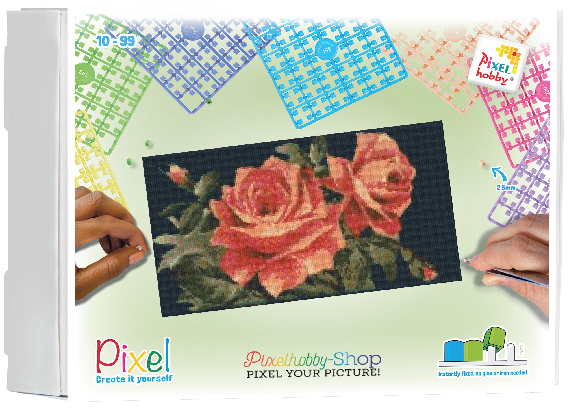 Pixelhobby Classic Set - Red Rose