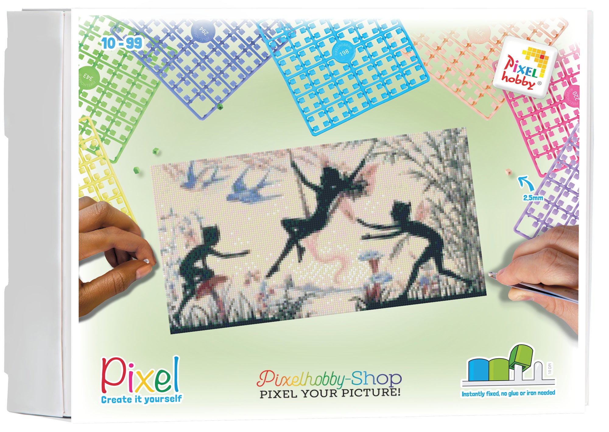 Pixelhobby classic set - Silhouette angel swinging
