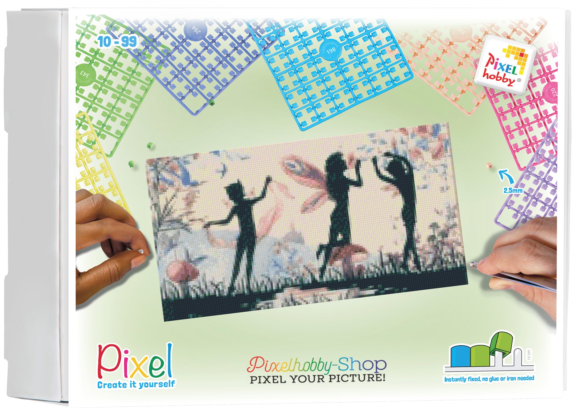 Pixelhobby classic set - Silhouette angel dancing
