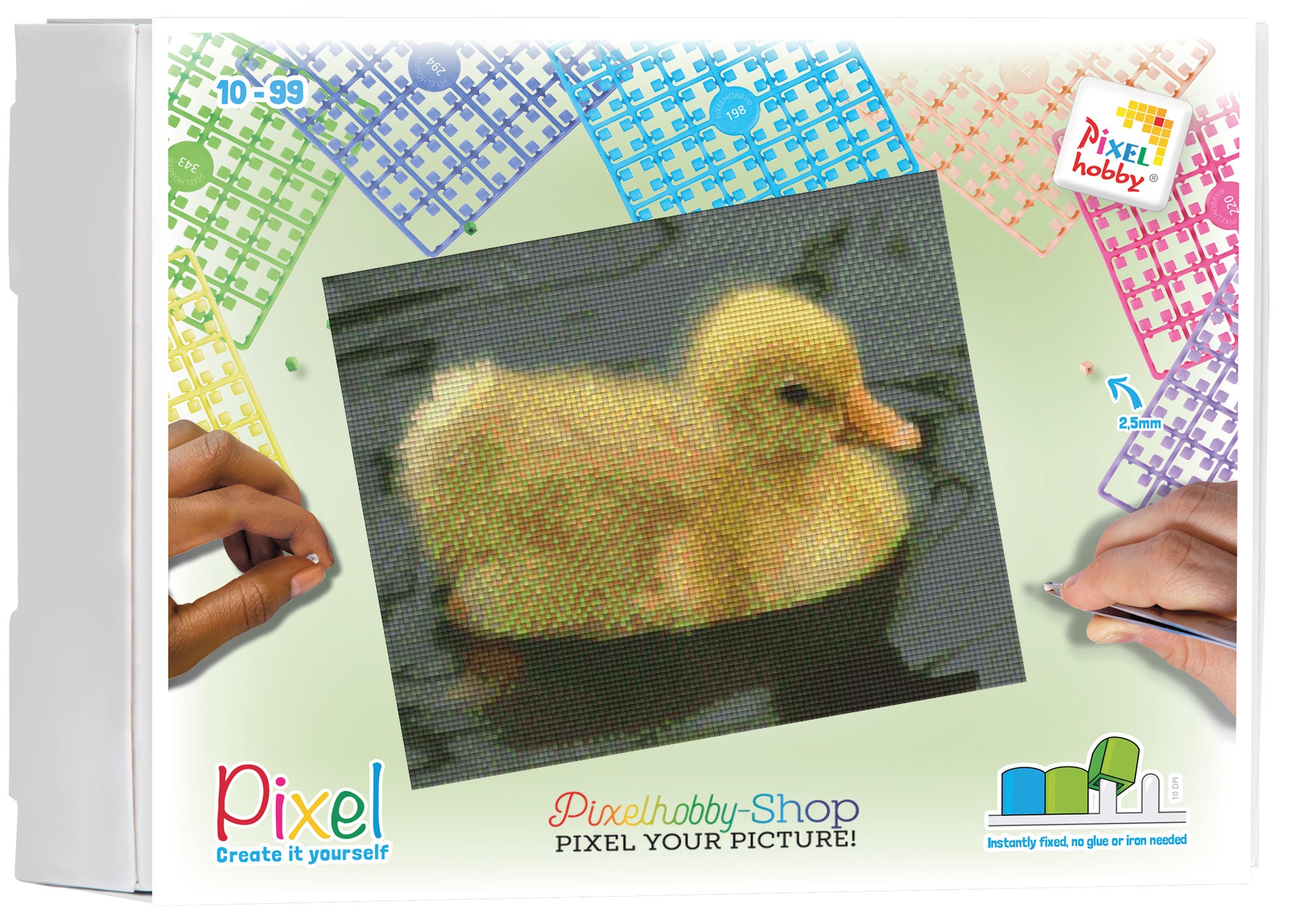 Pixelhobby Klassik Set - Junges Entchen