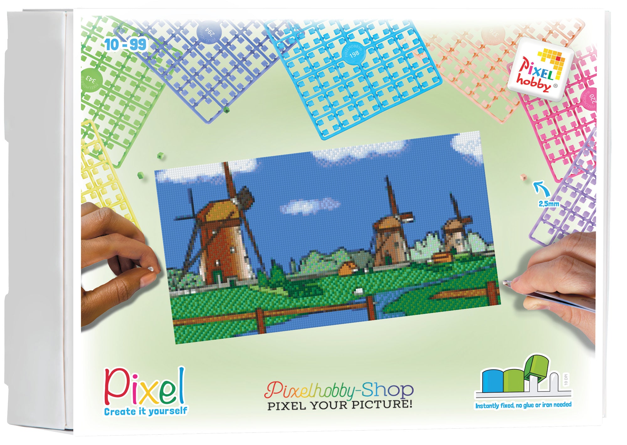 Pixelhobby Klassik Set - Mühlenlandschaft