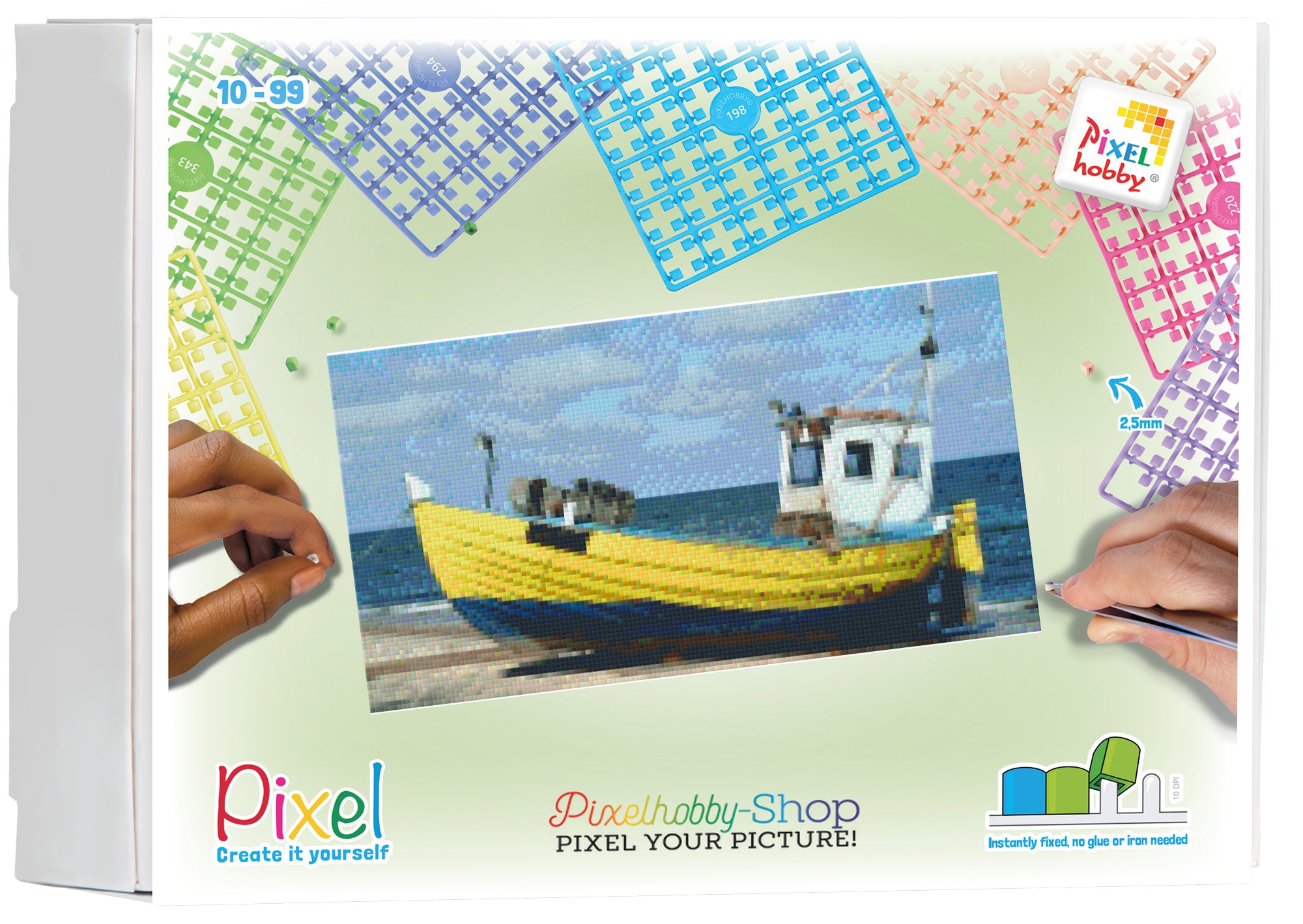 Pixelhobby classic set - fishing boat