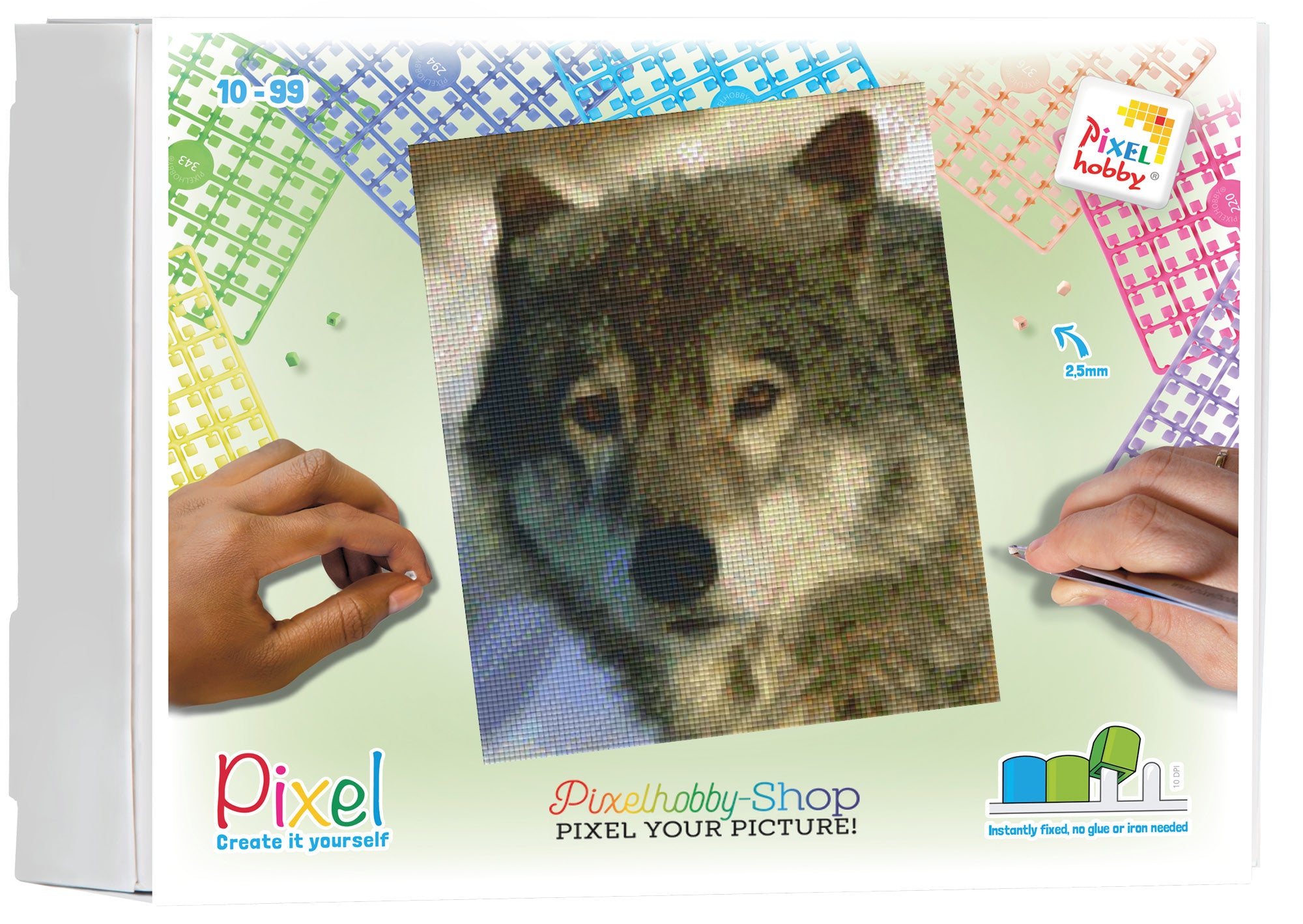 Pixelhobby Klassik Set - Wolf
